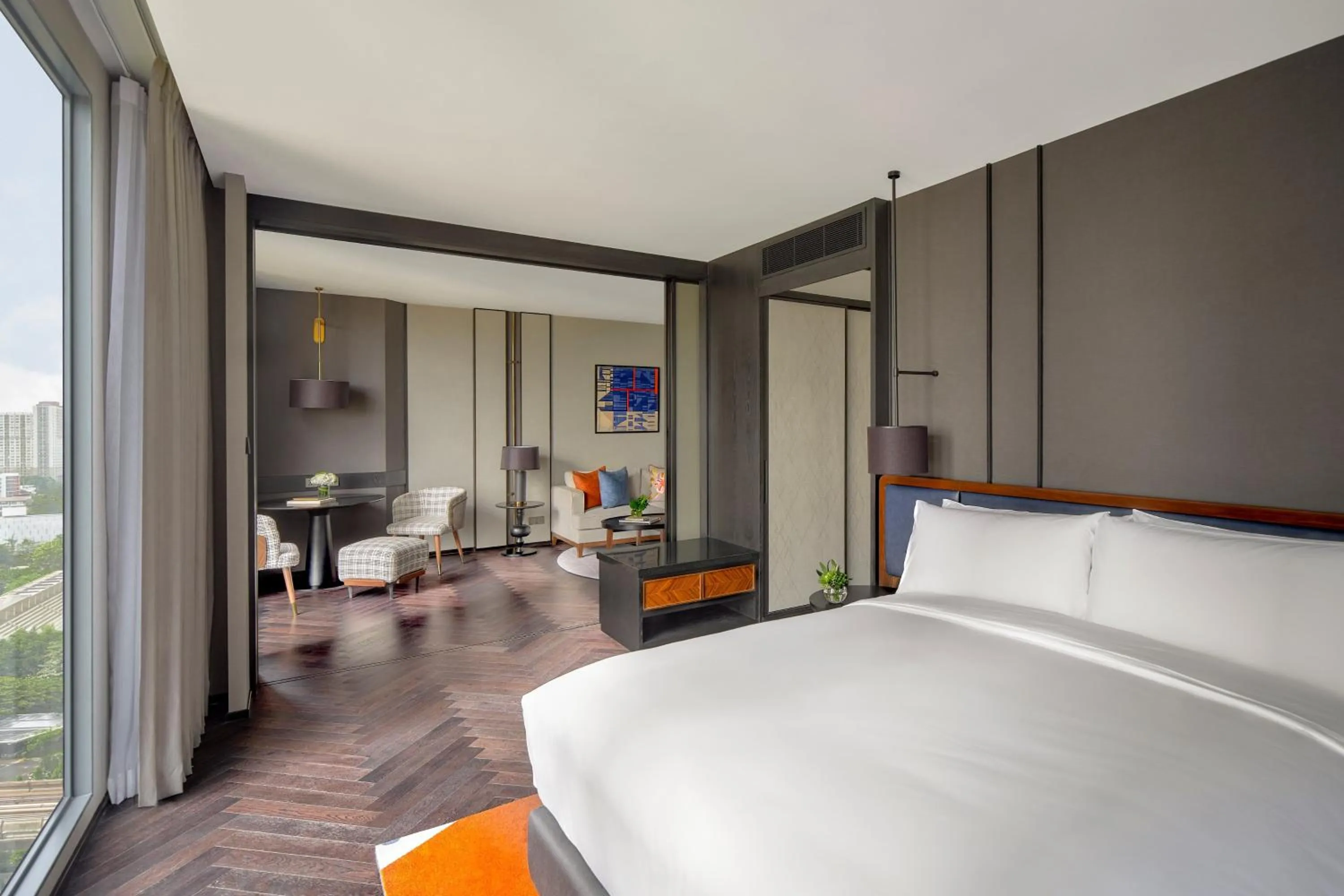 Photo of the whole room, Bed in InterContinental Bangkok Sukhumvit by IHG