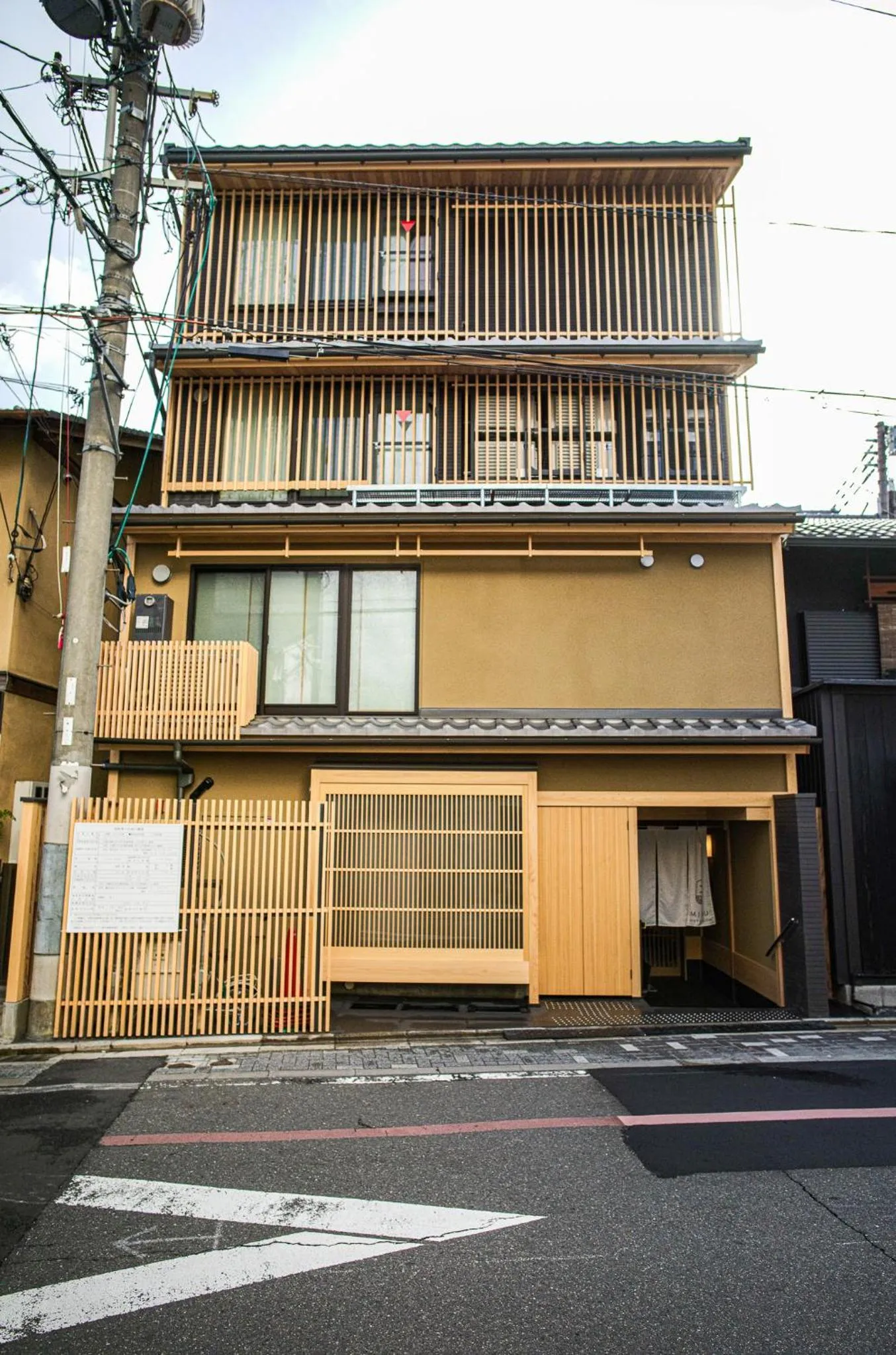 Property building in Miru Kyoto Gion