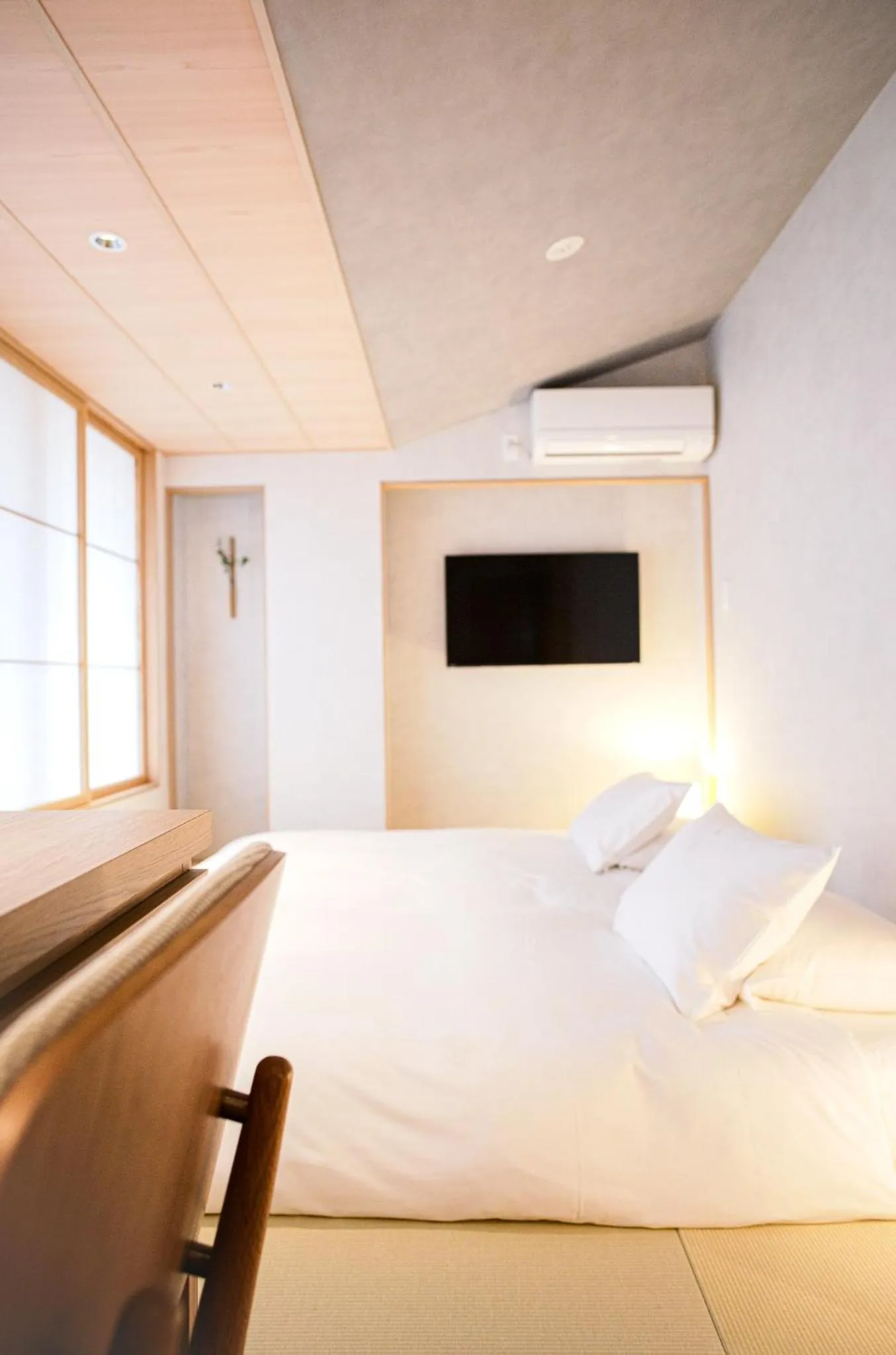 Bed in Miru Kyoto Gion