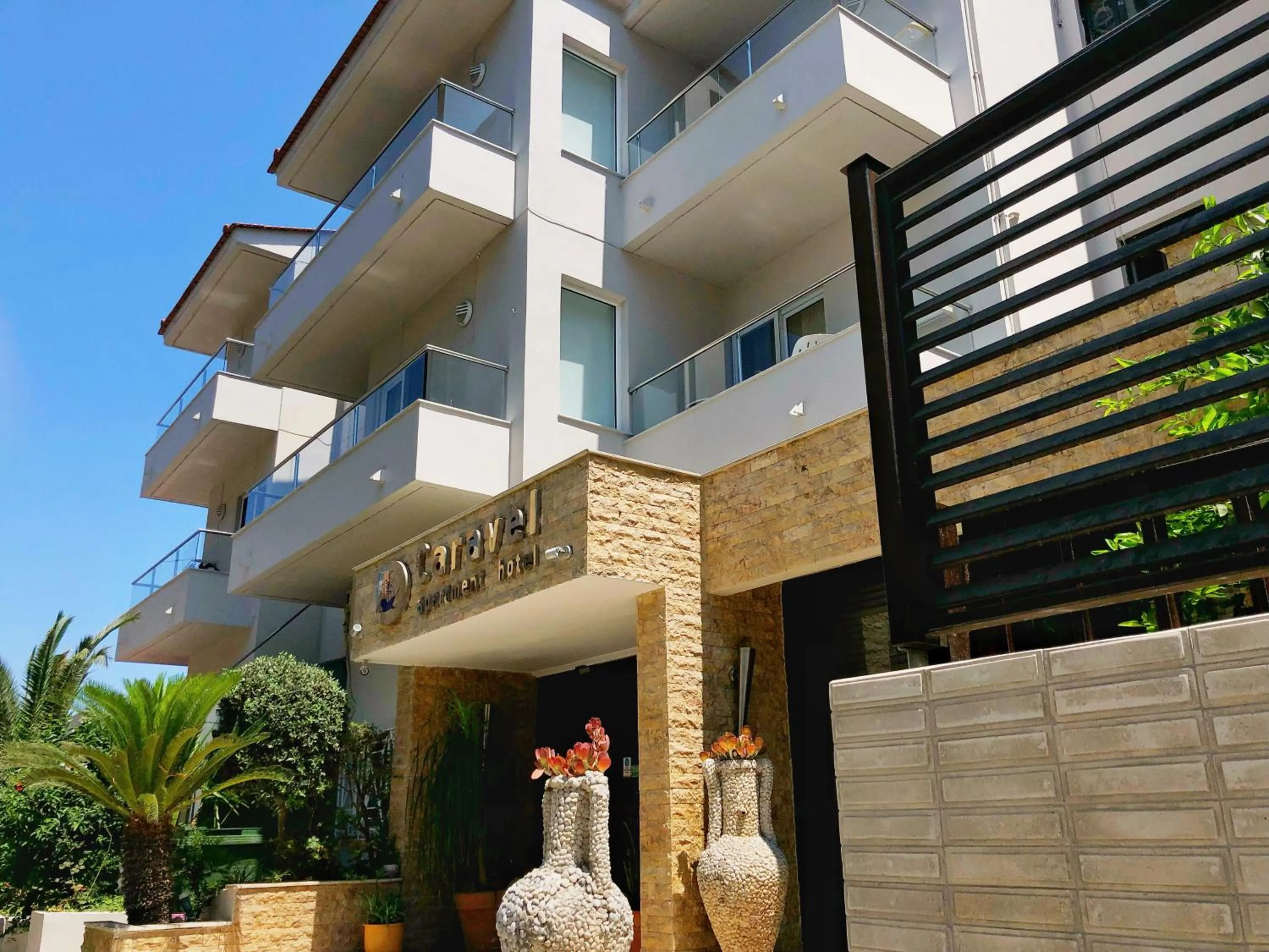 Property building in Caravel Hotel Apartments