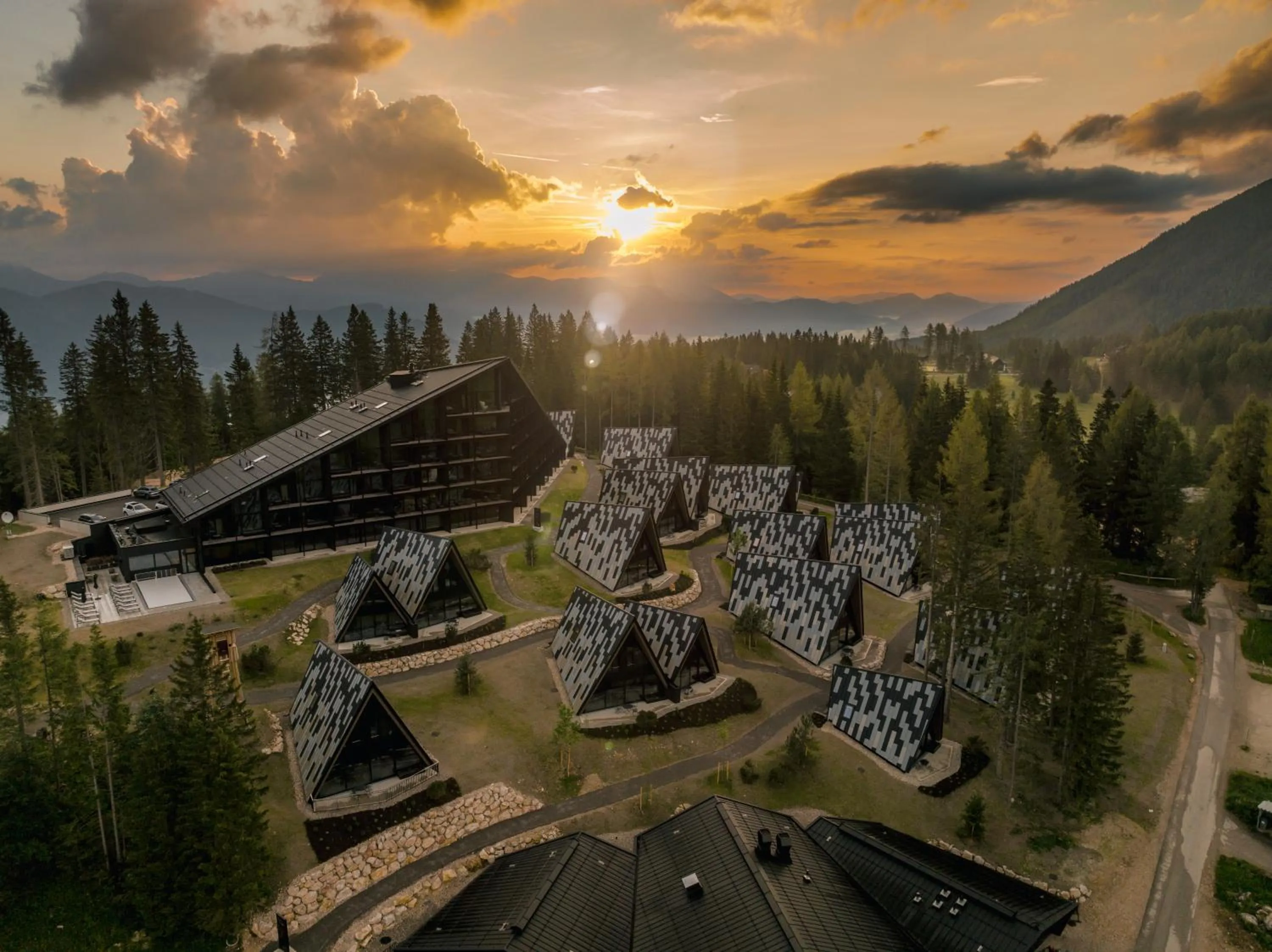 Property building in TRIFORÊT alpin resort