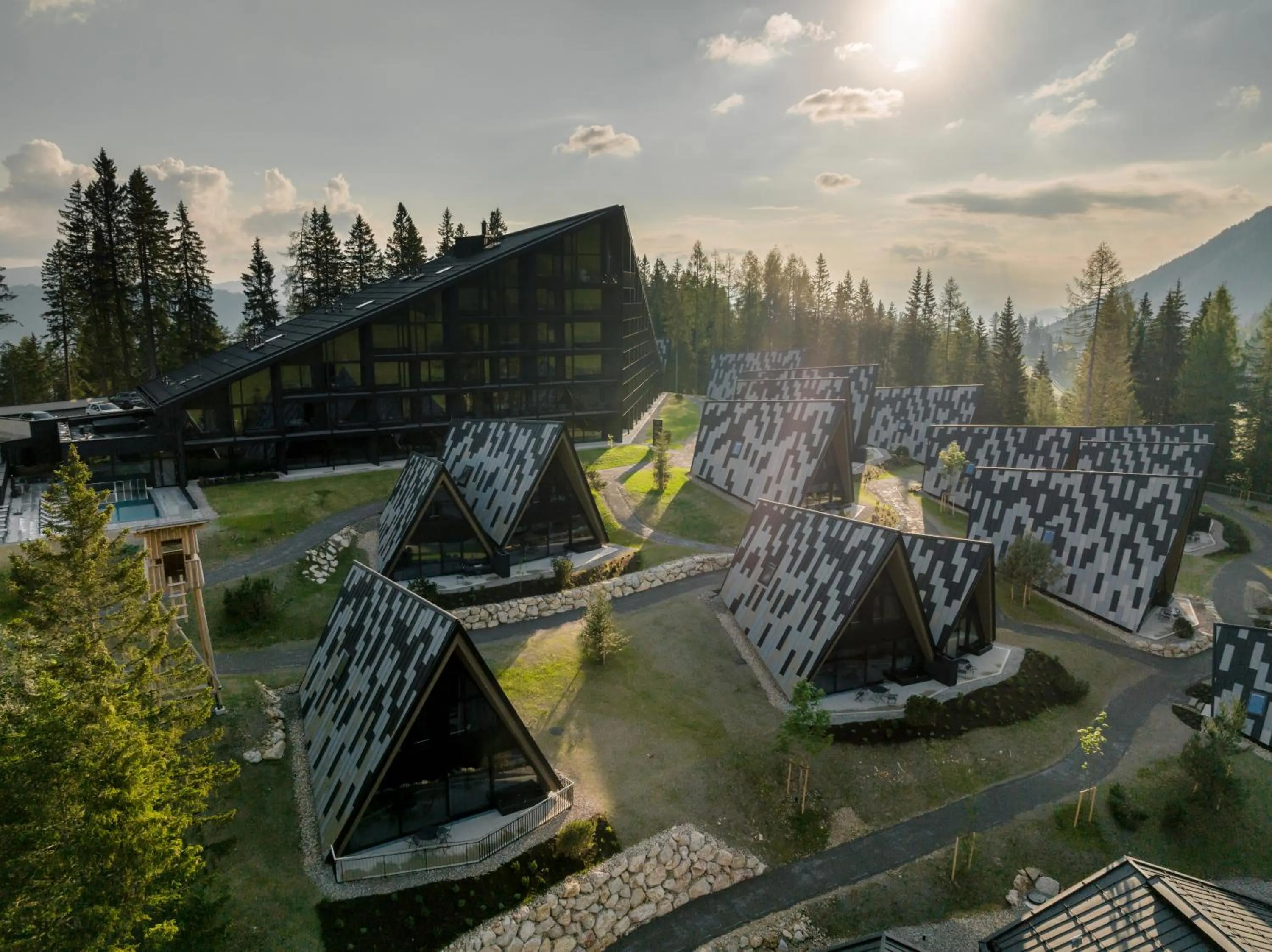 Property building in TRIFORÊT alpin resort