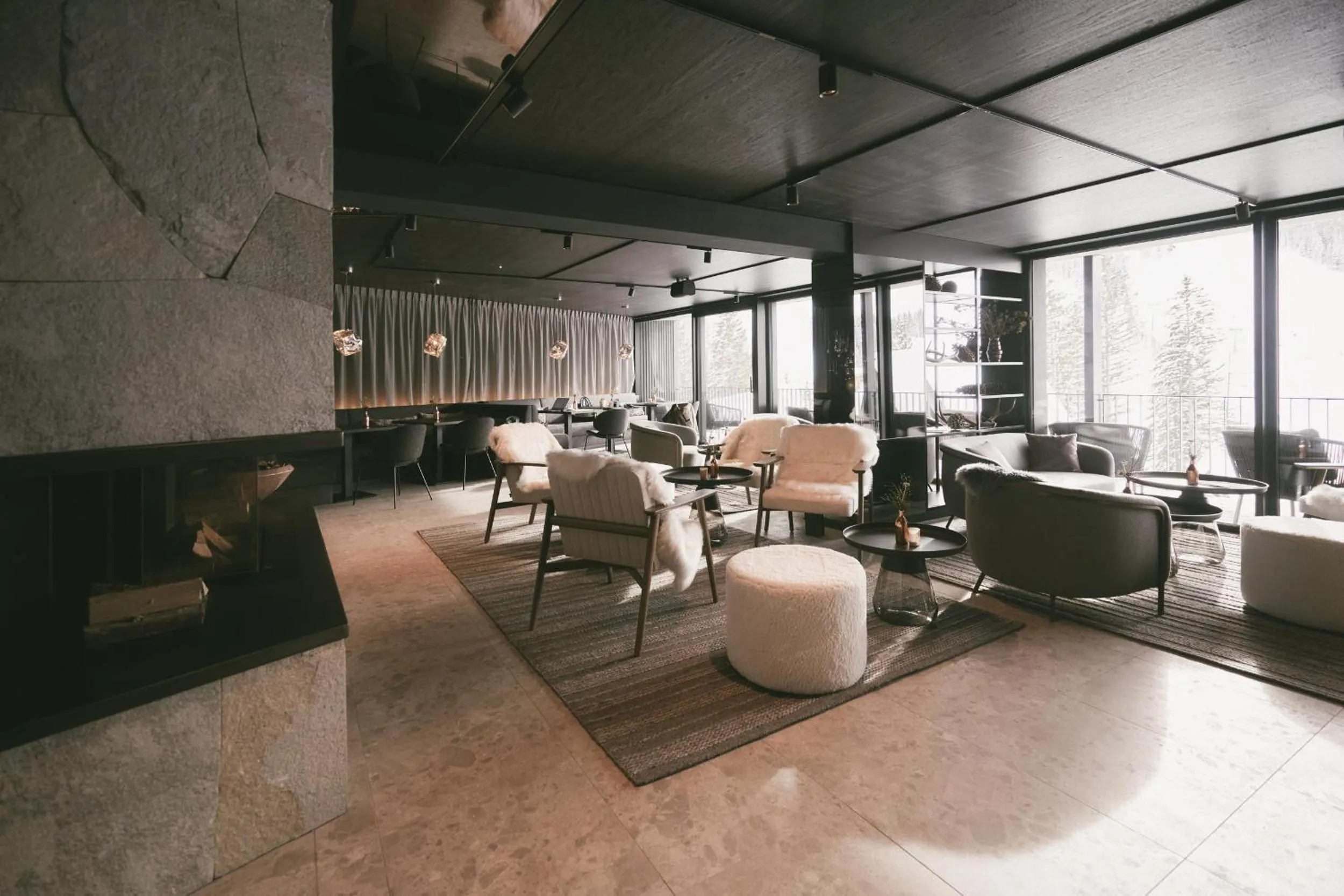 Lobby or reception in TRIFORÊT alpin resort