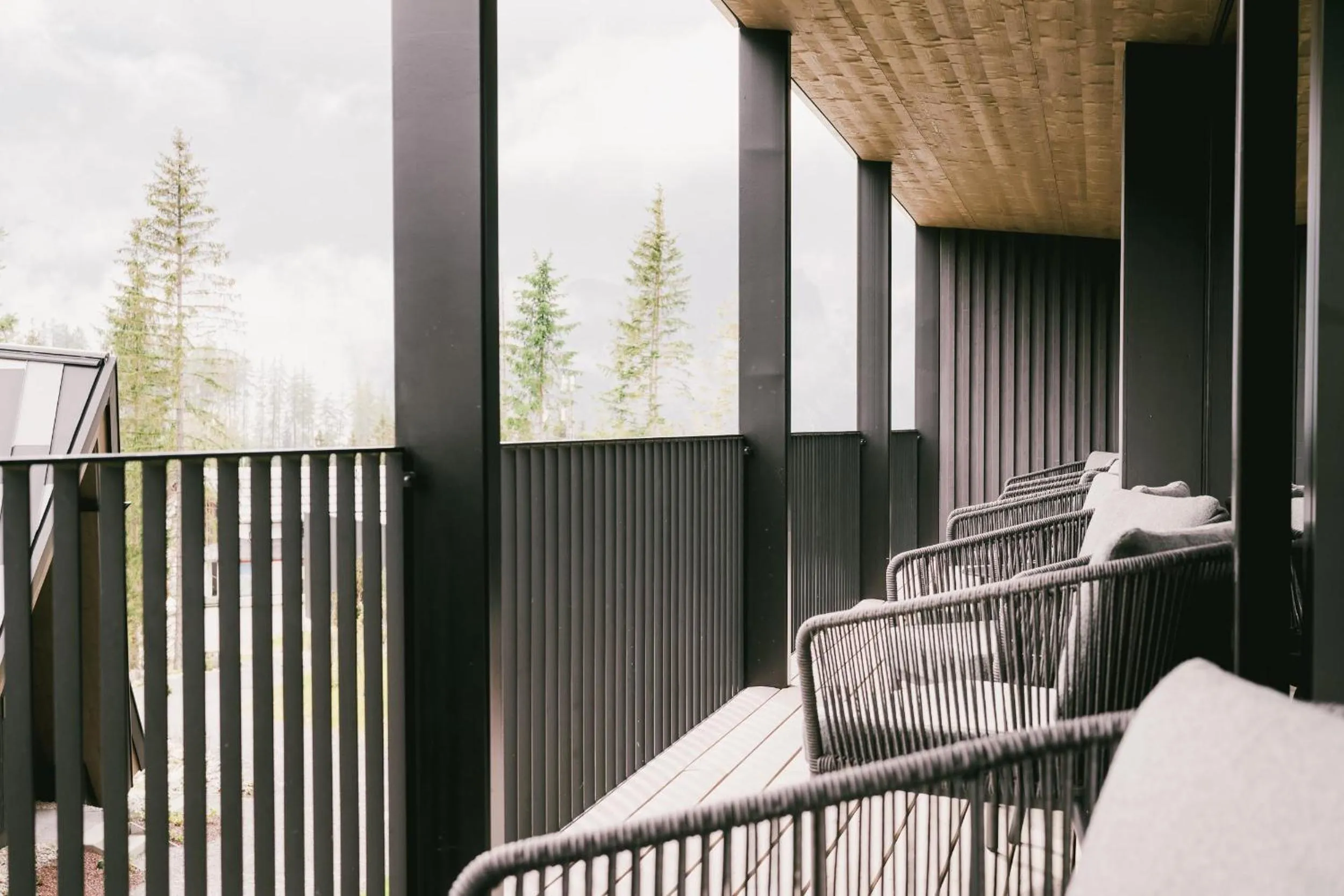 Balcony/Terrace in TRIFORÊT alpin resort