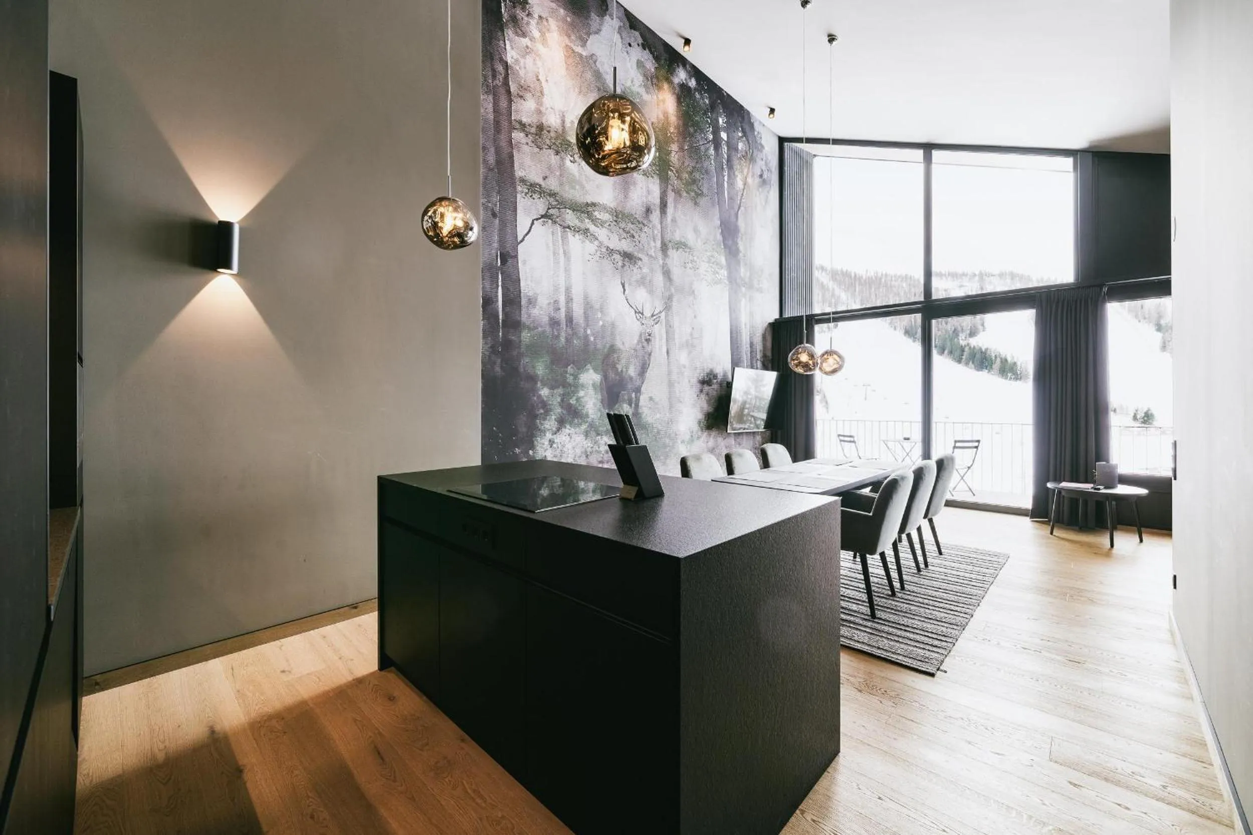 Photo of the whole room in TRIFORÊT alpin resort