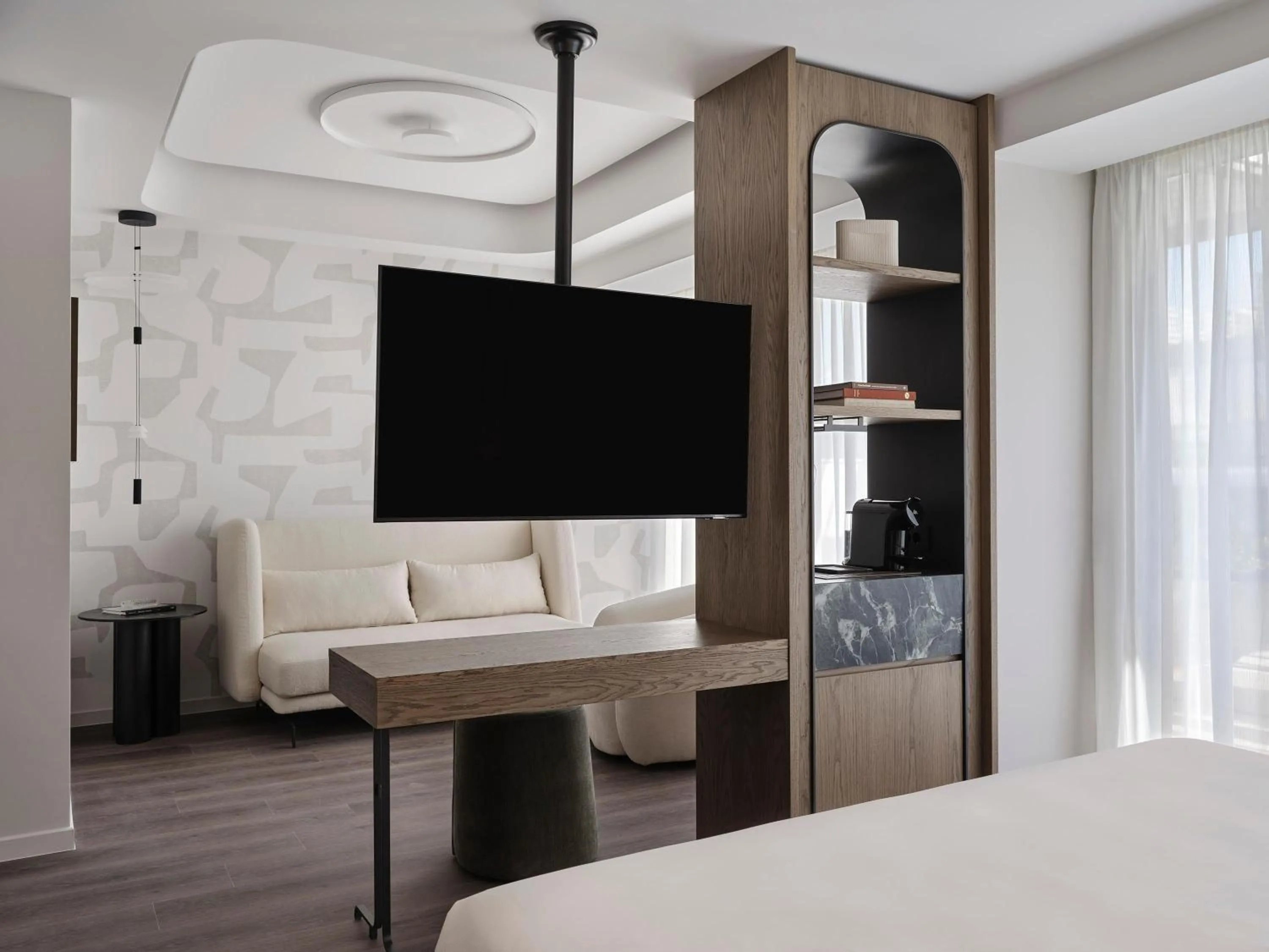 Photo of the whole room, Bed in Electra Rhythm Athens