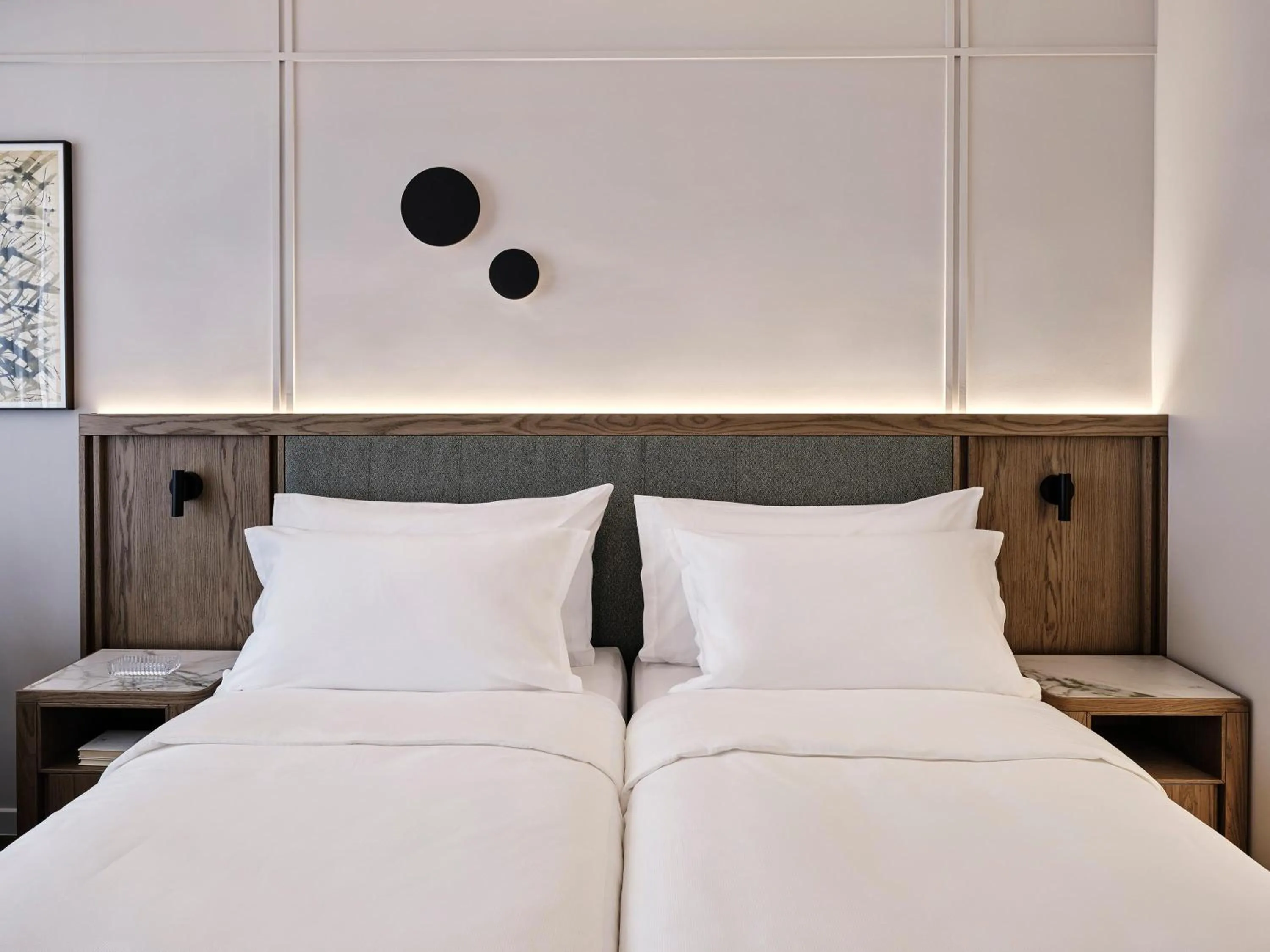 Photo of the whole room, Bed in Electra Rhythm Athens