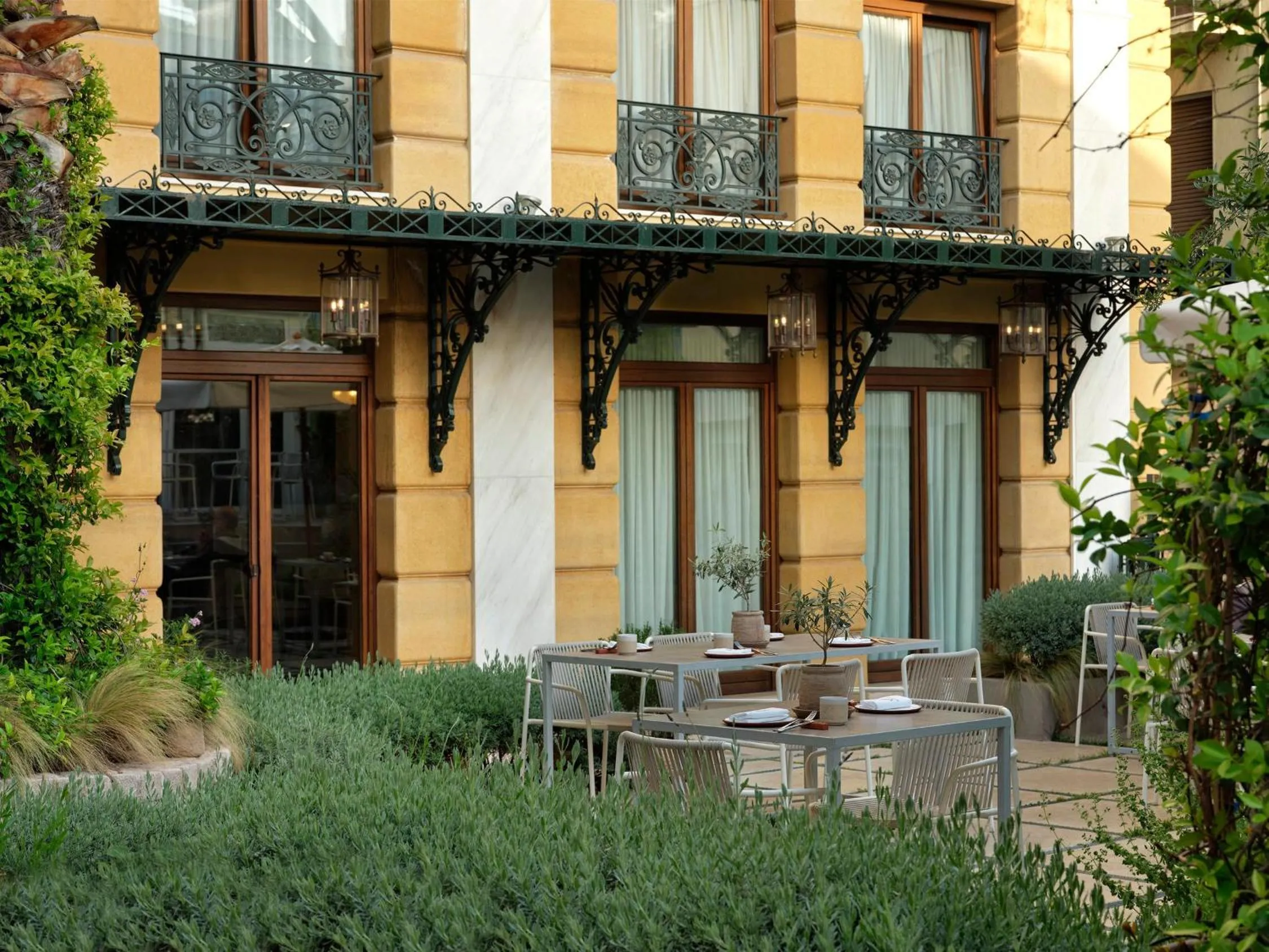 Garden in Electra Palace Athens