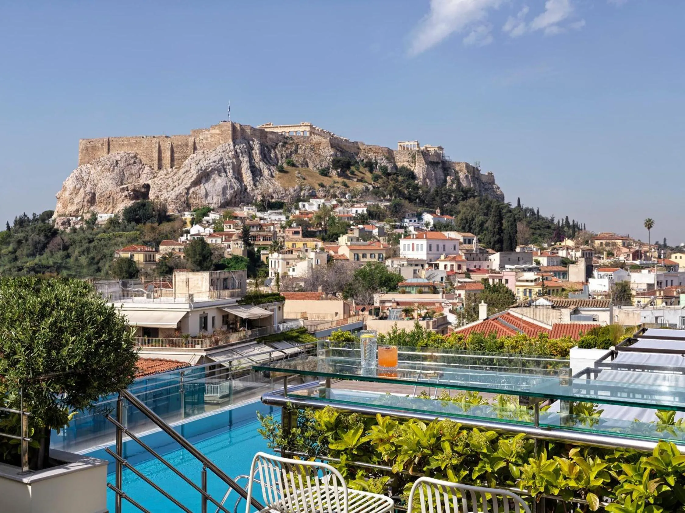 Swimming pool in Electra Palace Athens