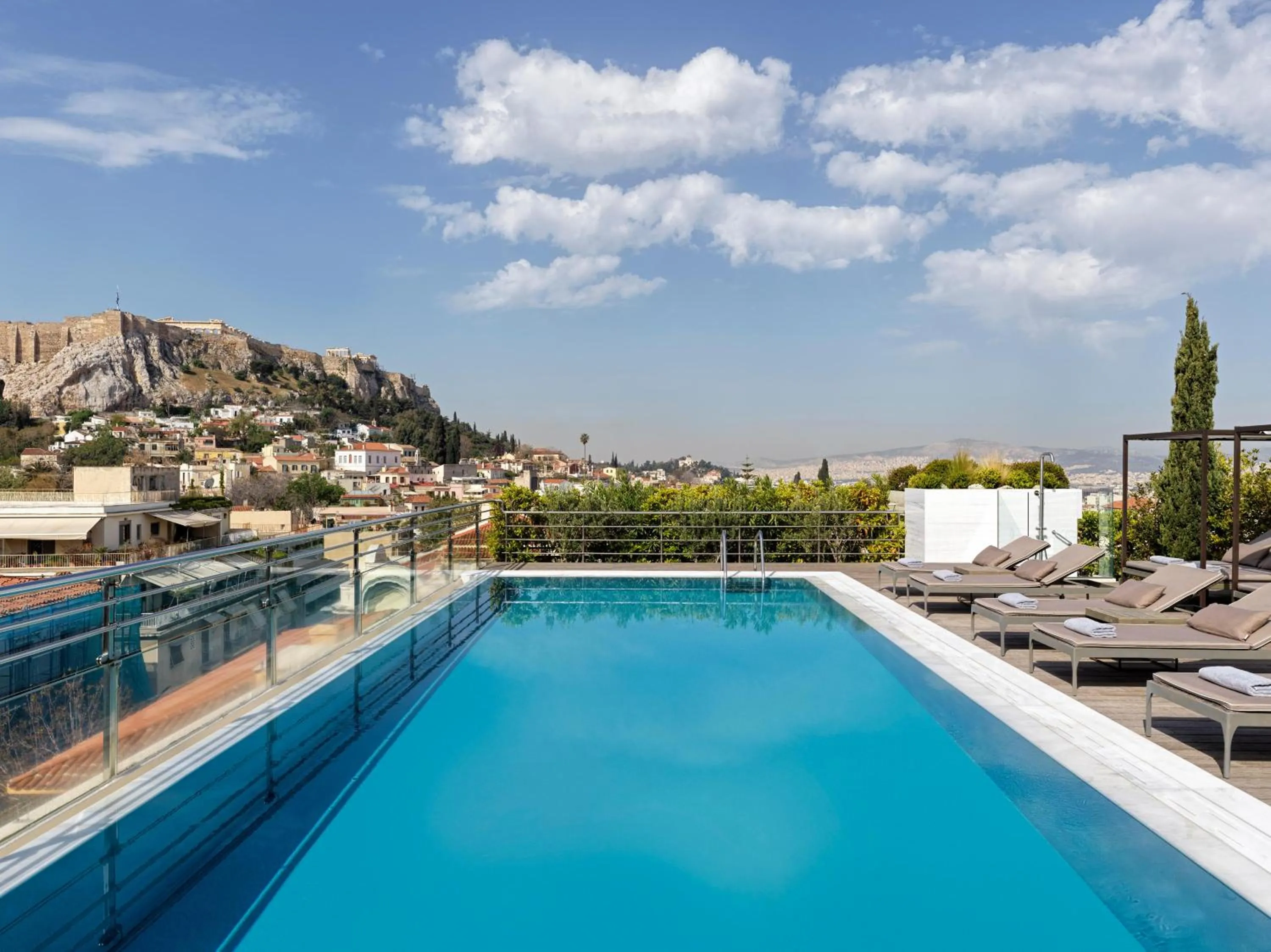 Swimming pool in Electra Palace Athens