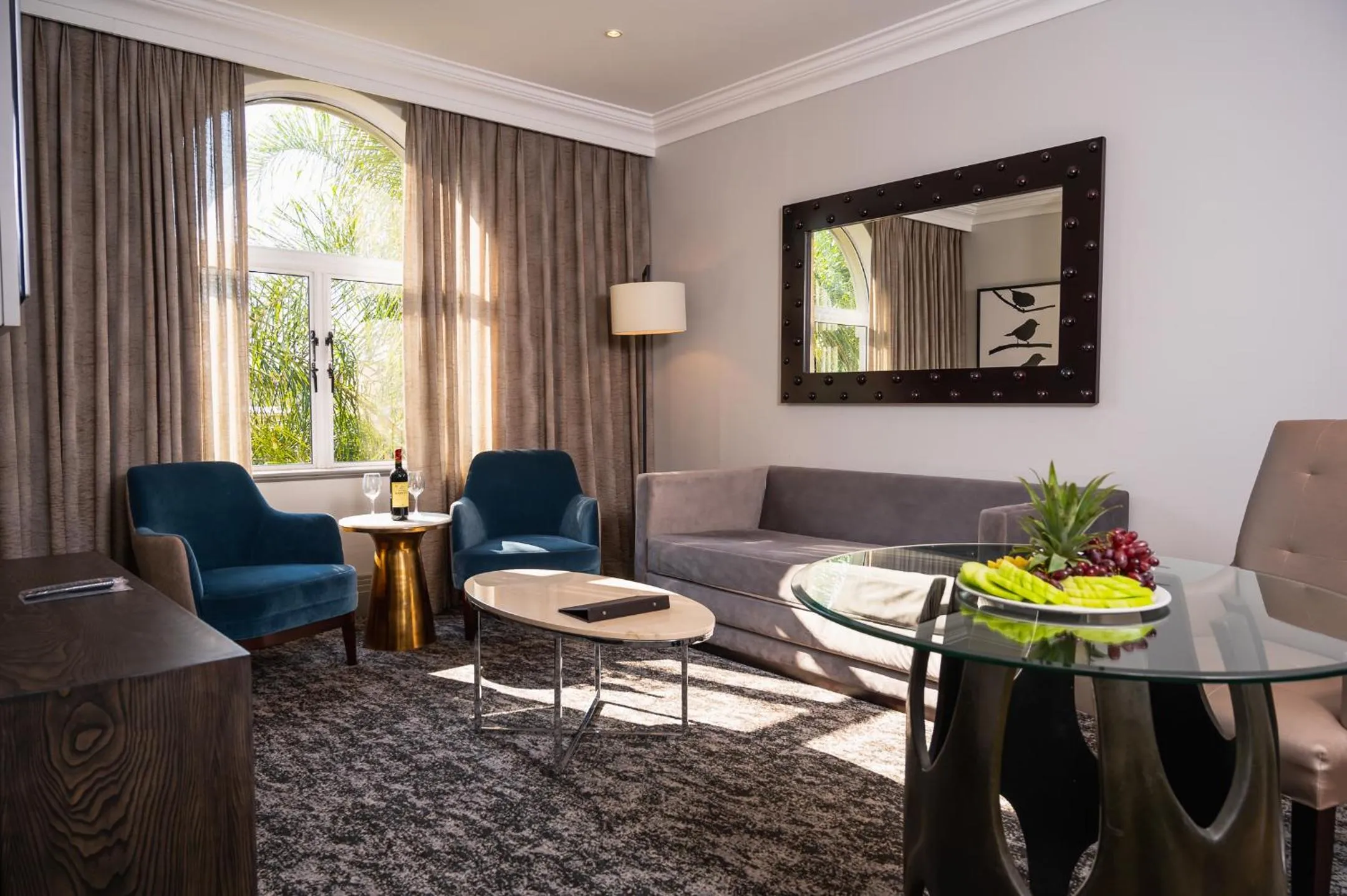 Living room in Golden Horse Hotel