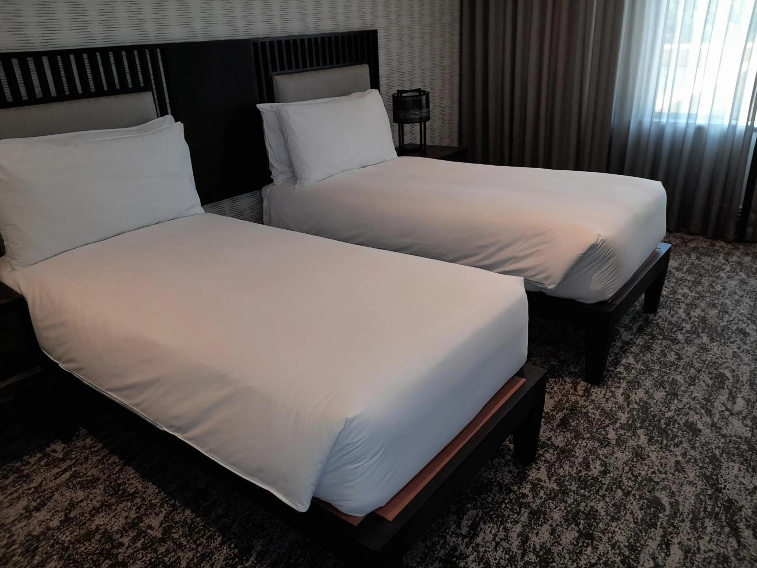 Bed in Golden Horse Hotel