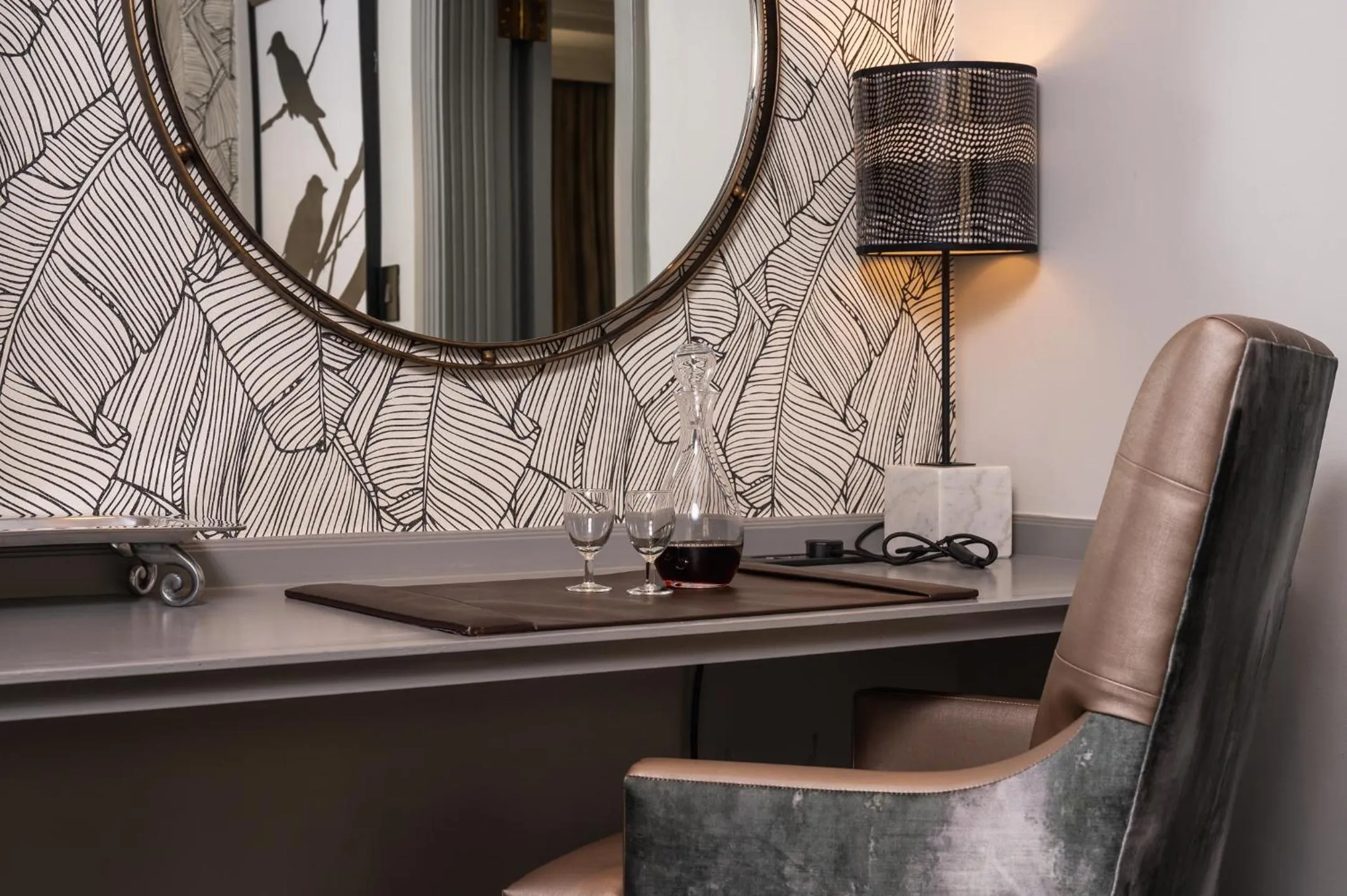 Seating area in Golden Horse Hotel