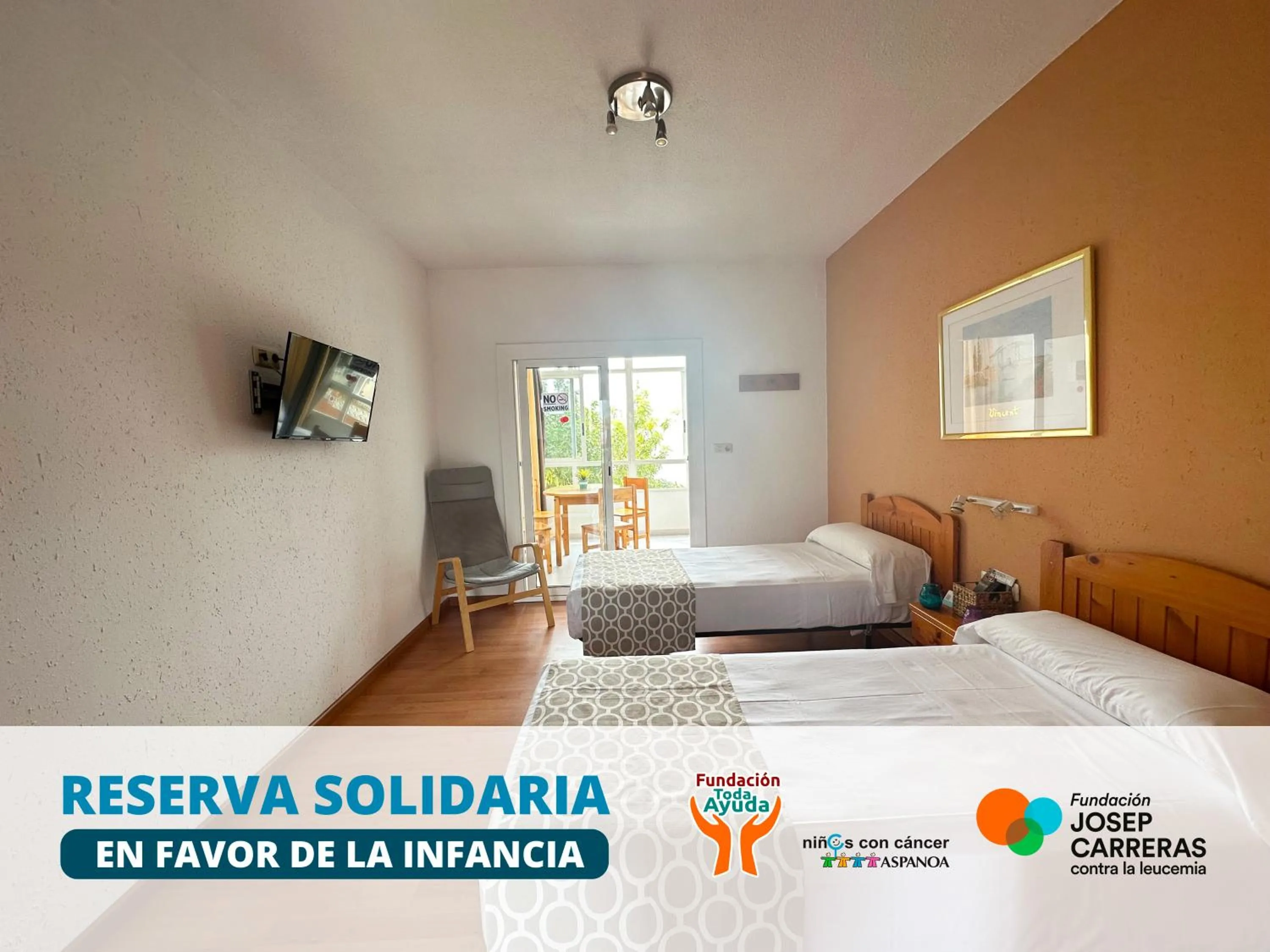 Bed in Apartamentos Sol y Luna 3000