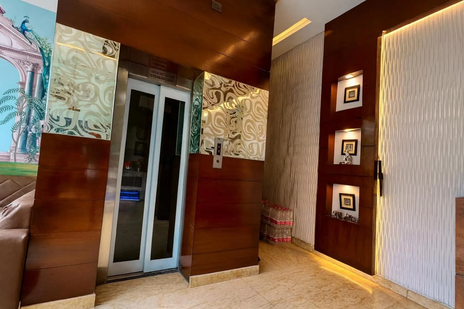 elevator in Hotel Good Luck by JMD Group