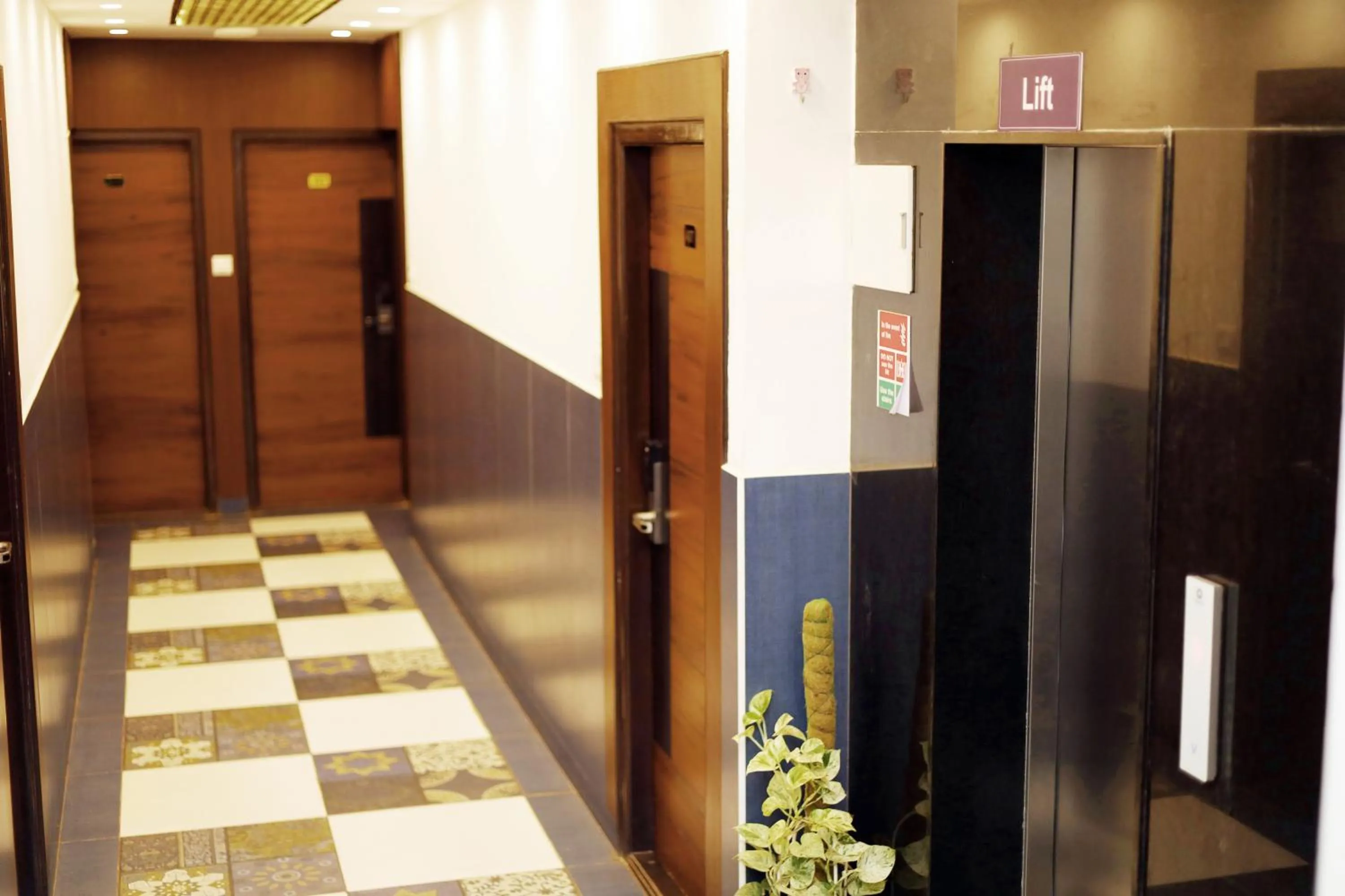 Floor plan in Felix Inn - Manyata Tech Park