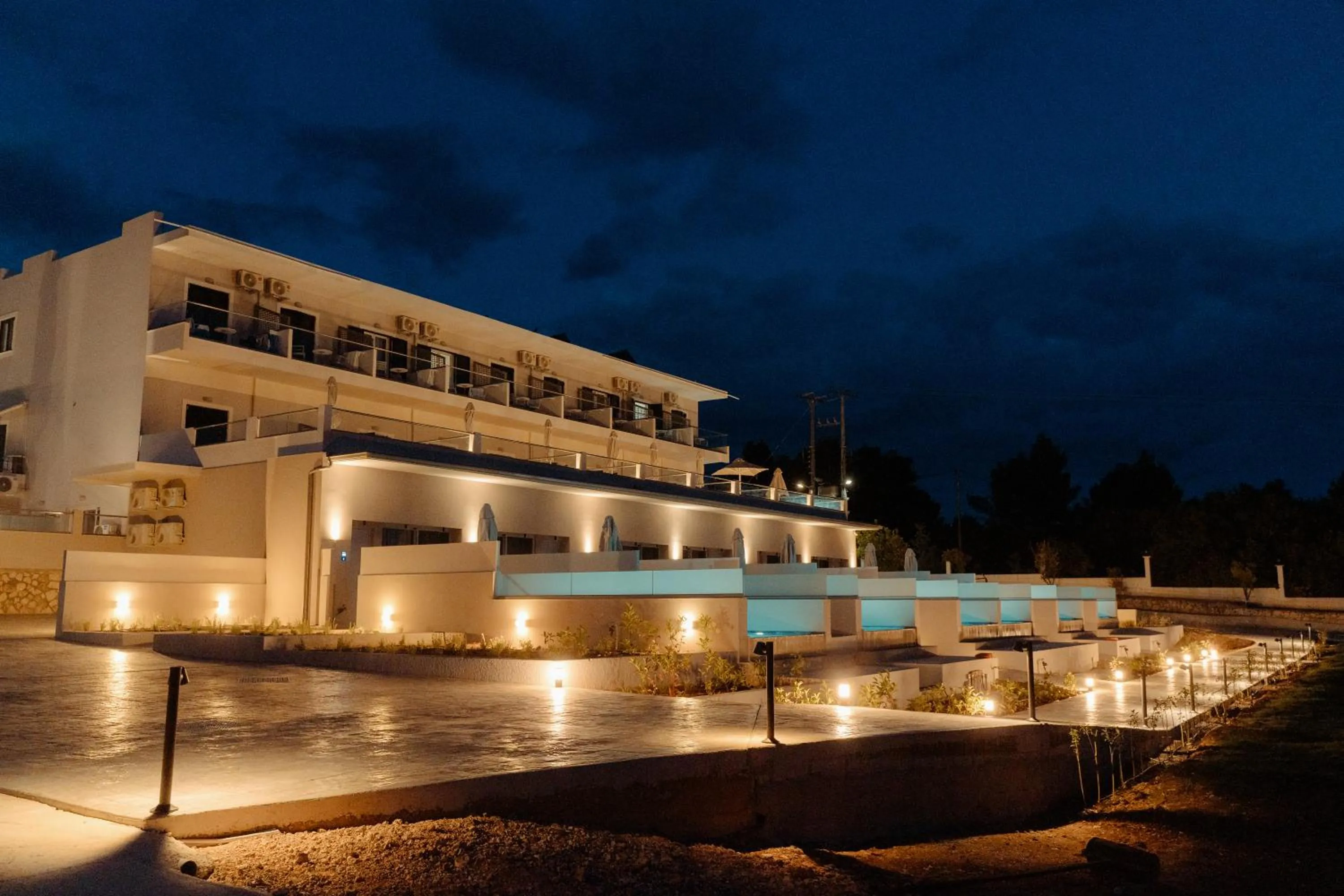 Property building in Limanaki Hotel