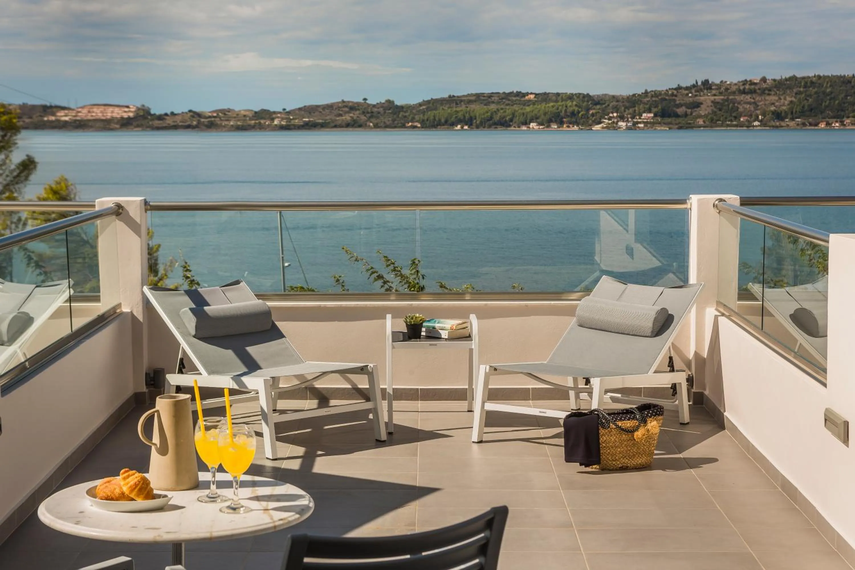 Balcony/Terrace in Limanaki Hotel
