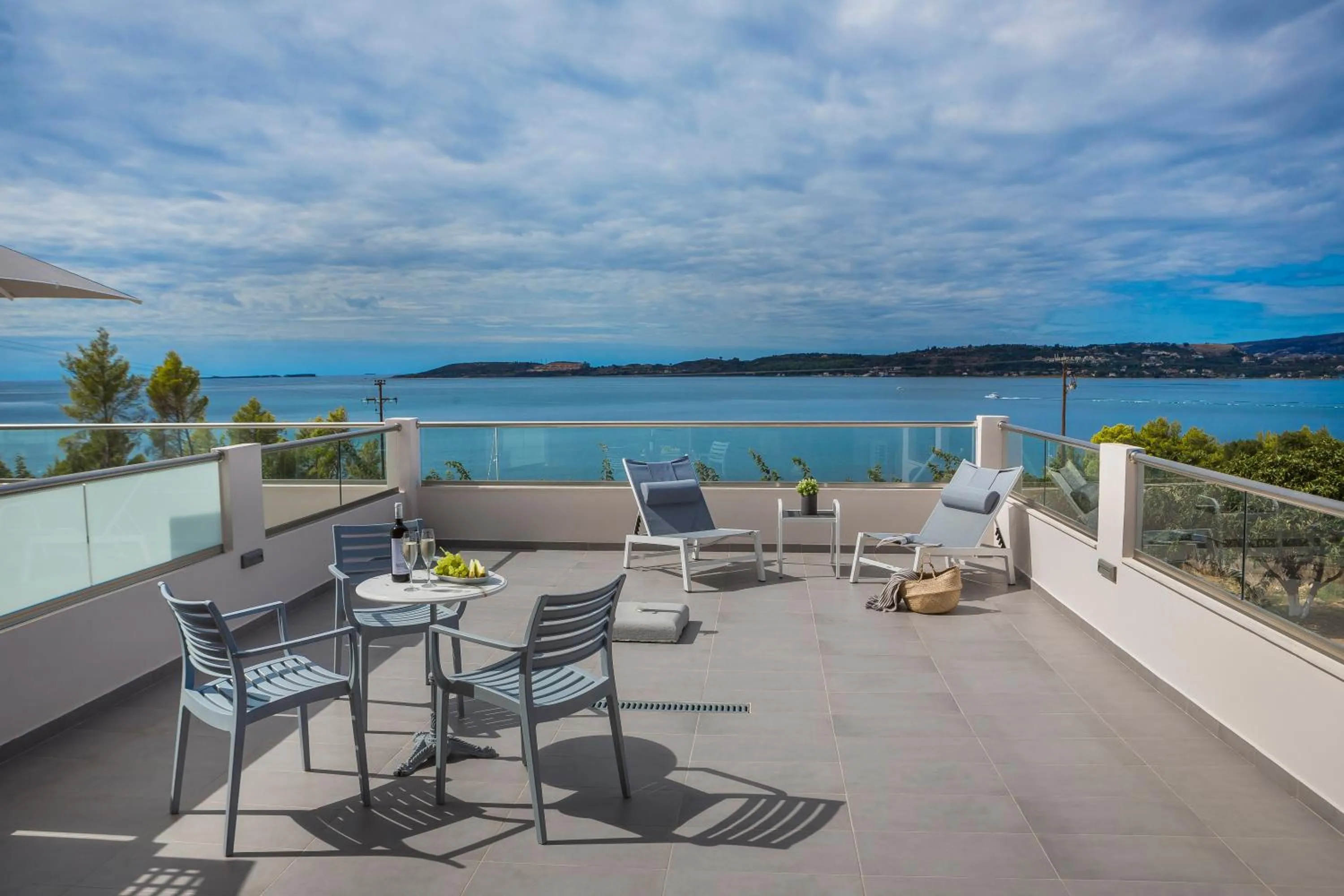 Balcony/Terrace in Limanaki Hotel