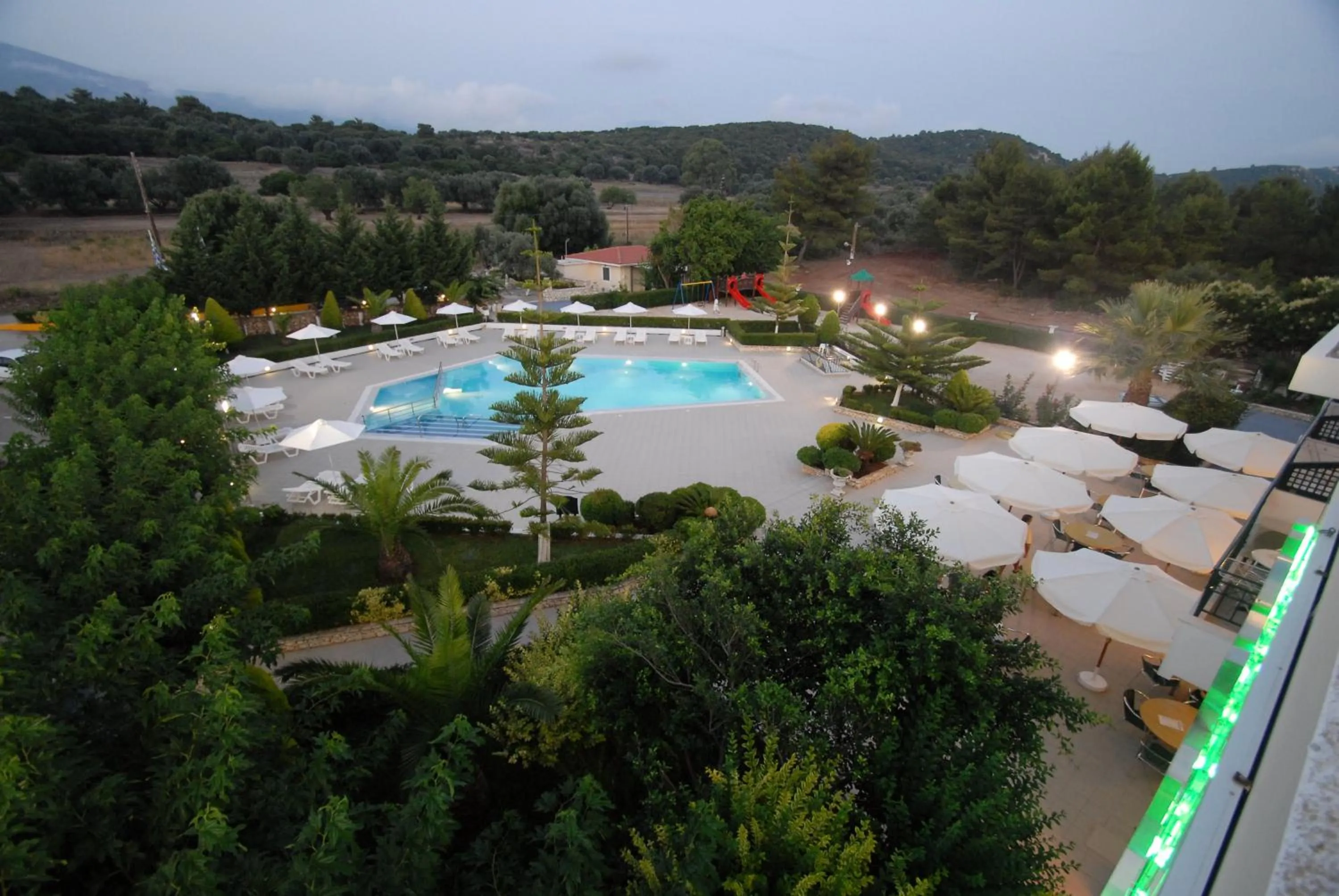 Bird's eye view in Limanaki Hotel