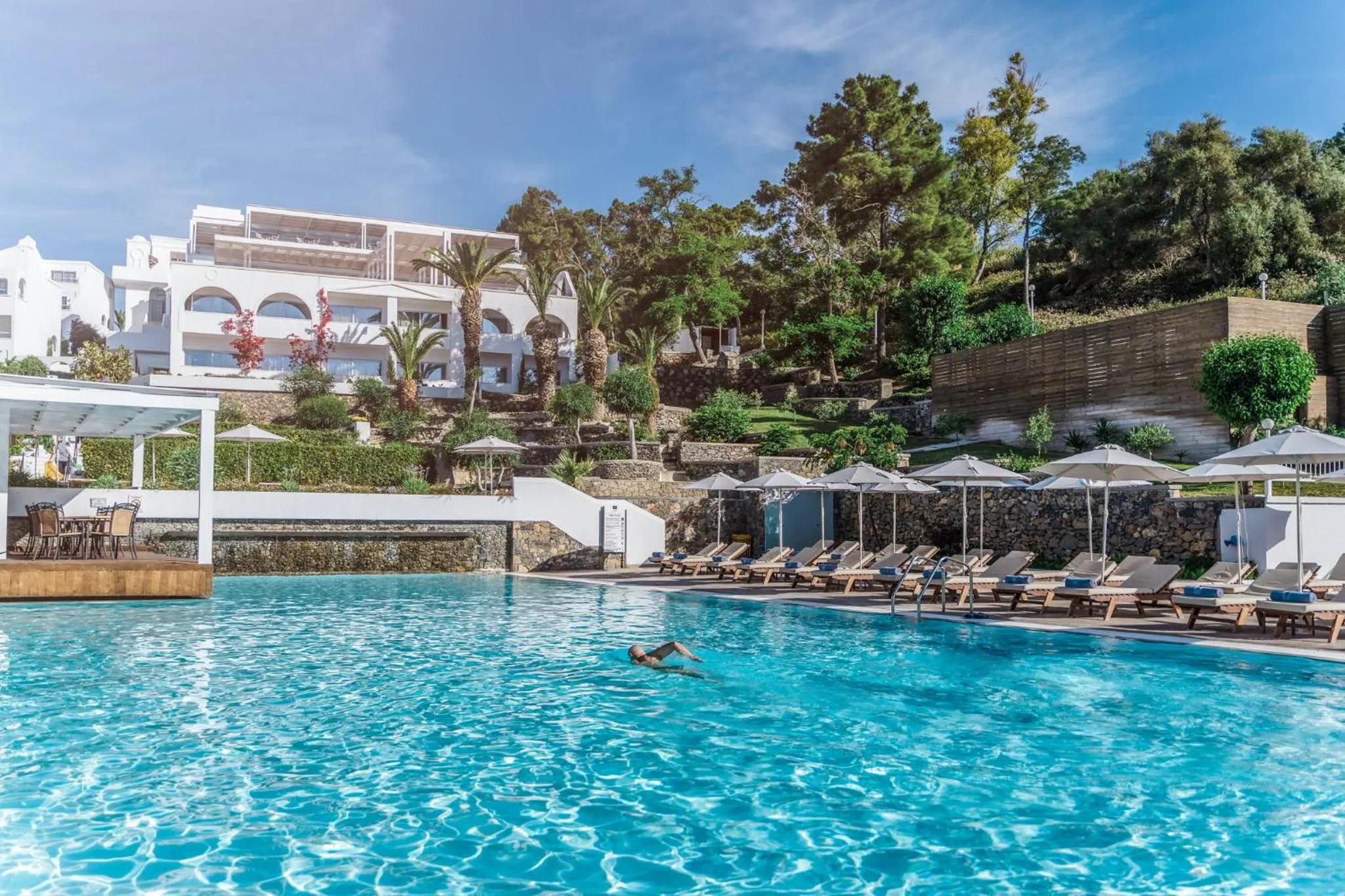 Swimming pool in Lindos Village Resort & Spa - Adults Only