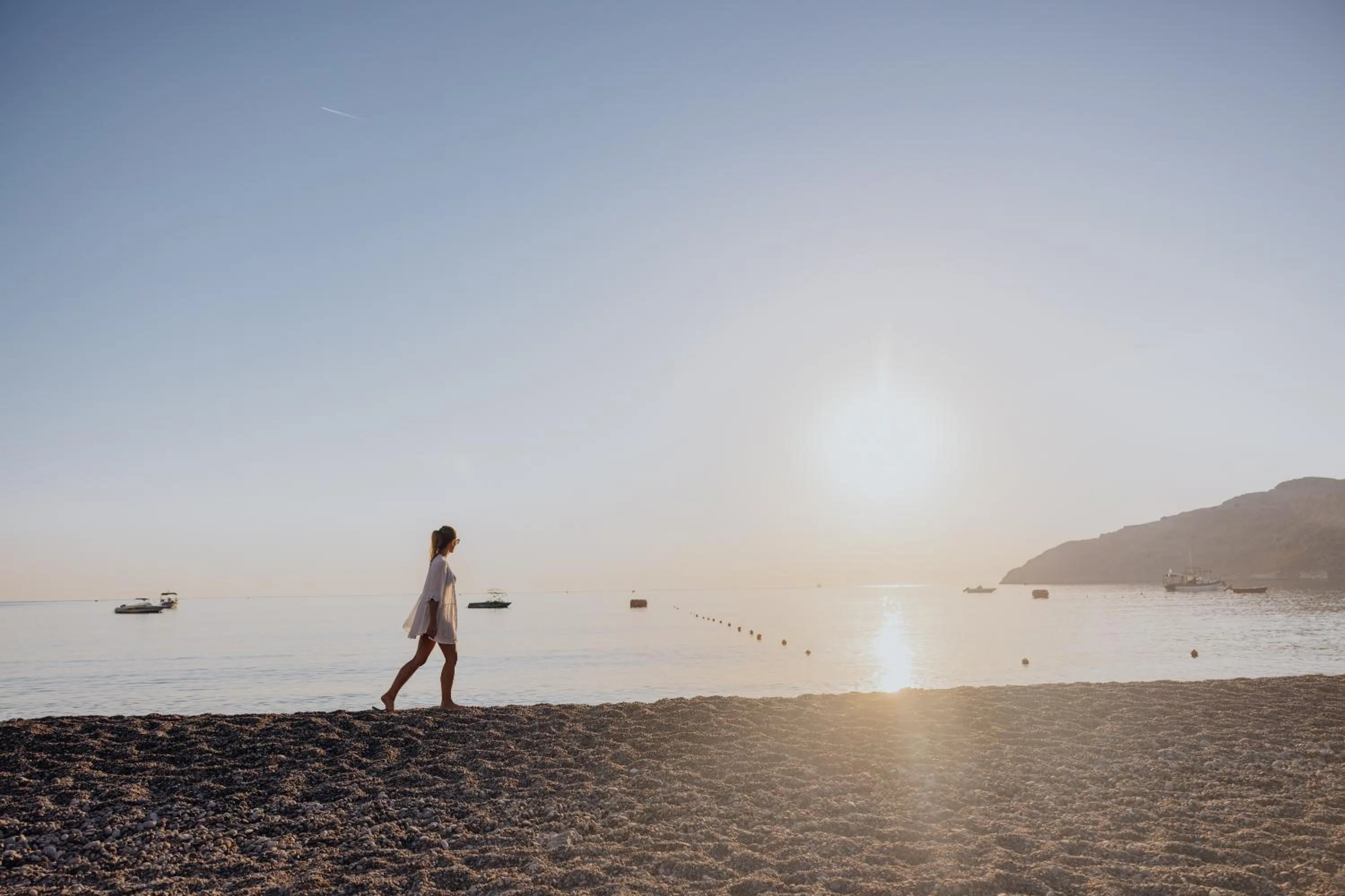 Beach in Lindos Village Resort & Spa - Adults Only