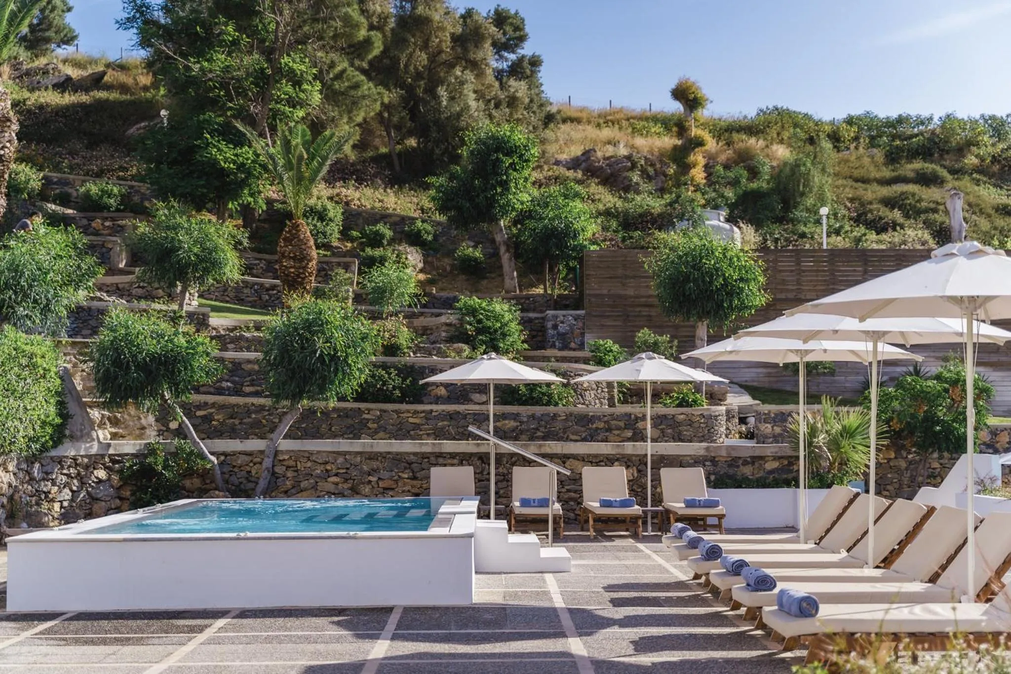 Swimming pool in Lindos Village Resort & Spa - Adults Only