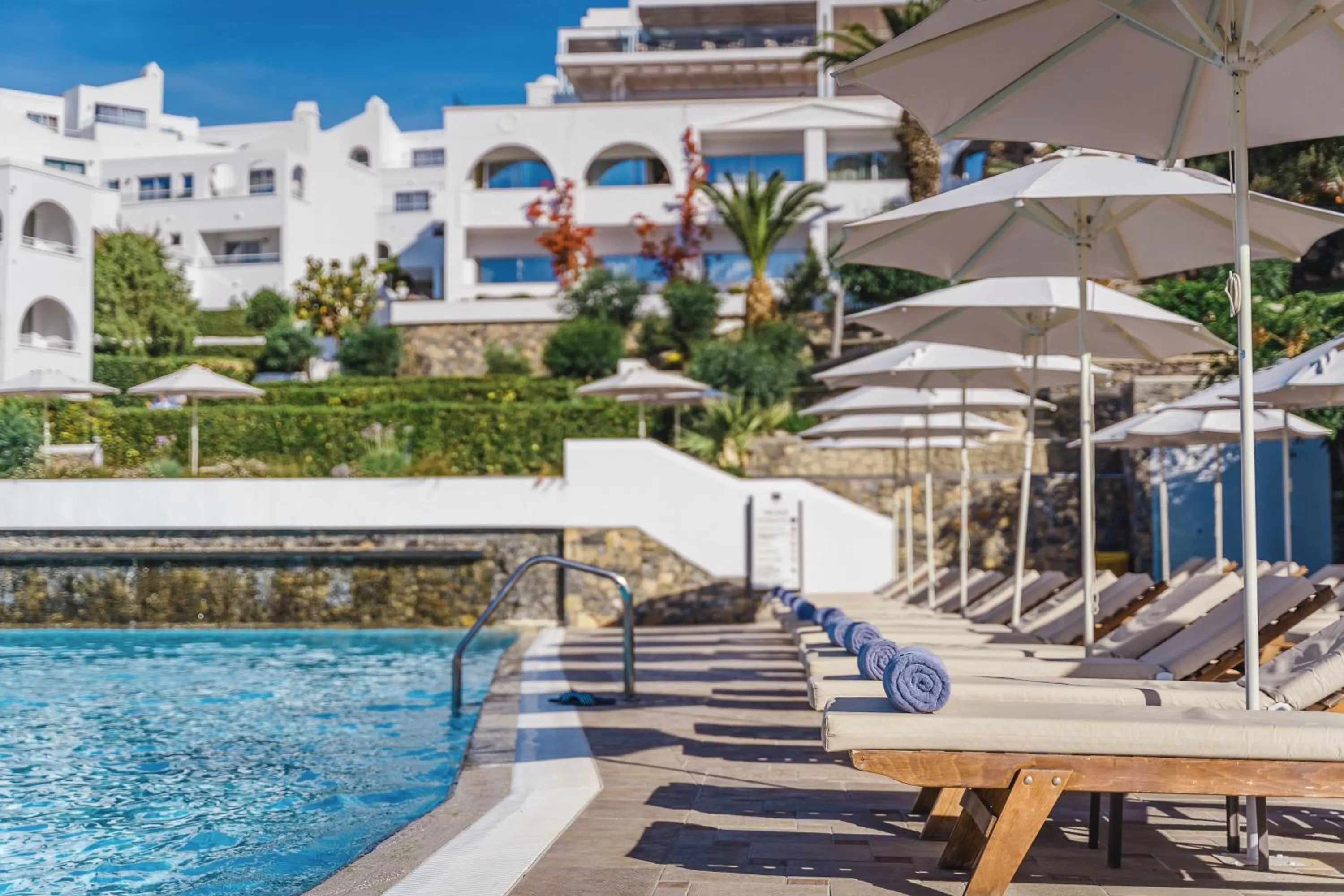 Swimming pool in Lindos Village Resort & Spa - Adults Only