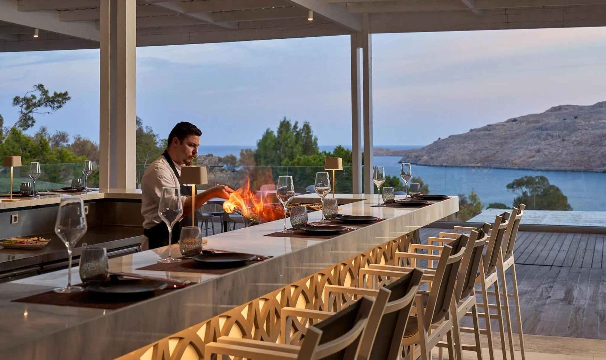 Food in Lindos Village Resort & Spa - Adults Only