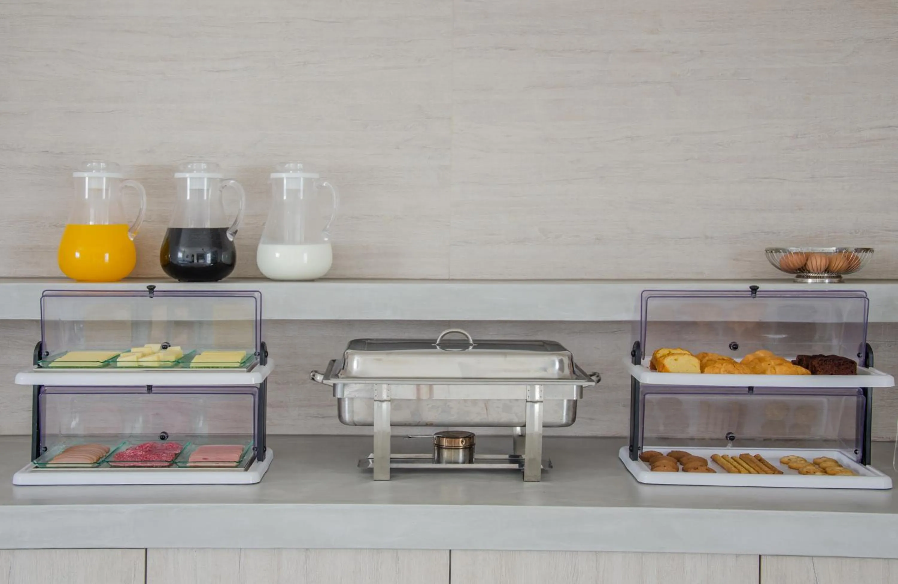 Buffet breakfast in Brother's Hotel