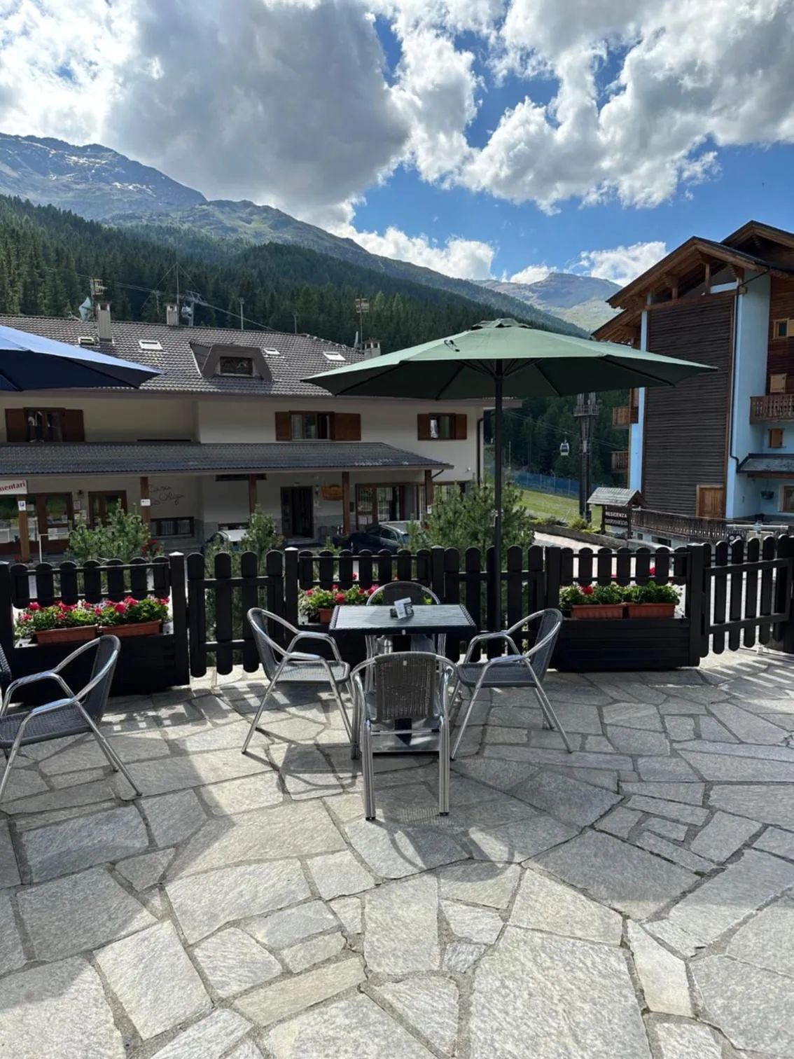 Balcony/Terrace in Hotel Alle Tre Baite