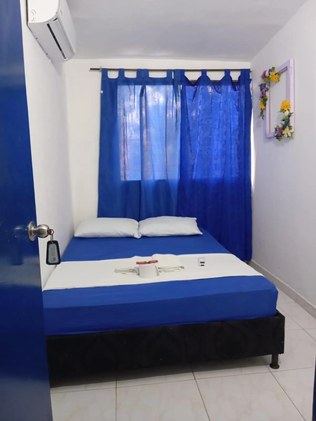 Bedroom in Hotel Palma Azul Coveñas