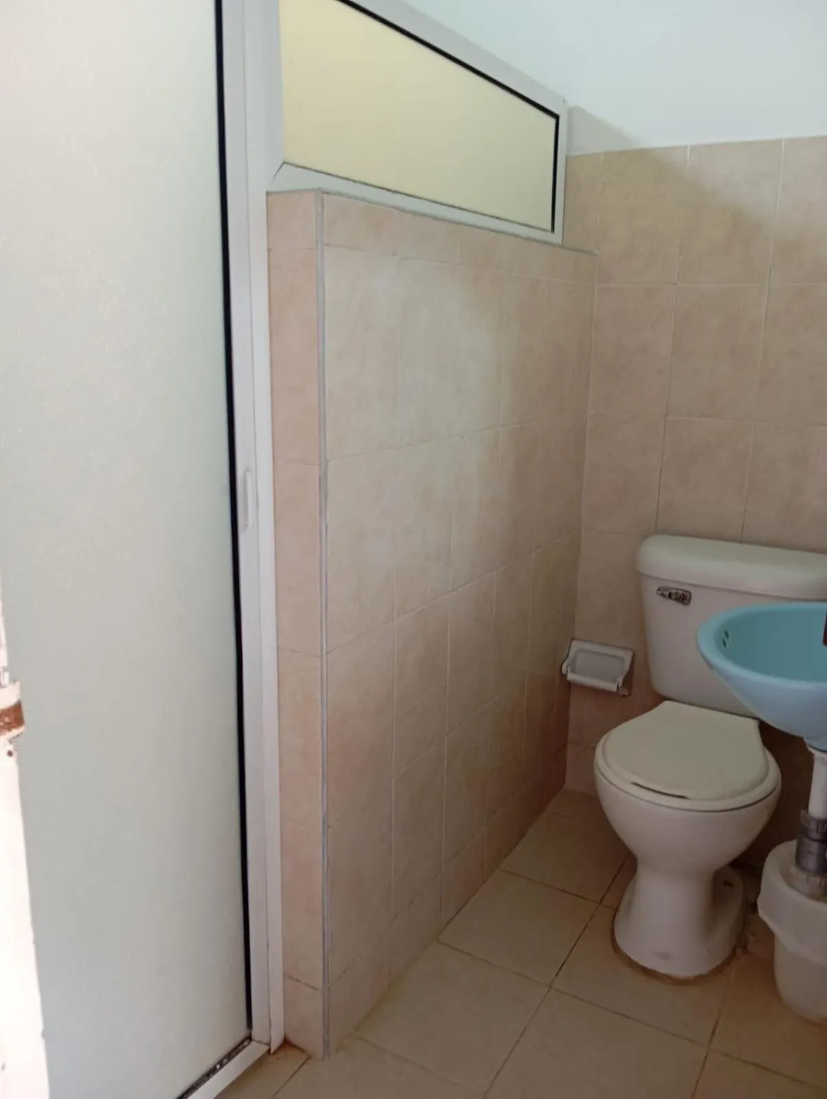 Toilet in Hotel Palma Azul Coveñas