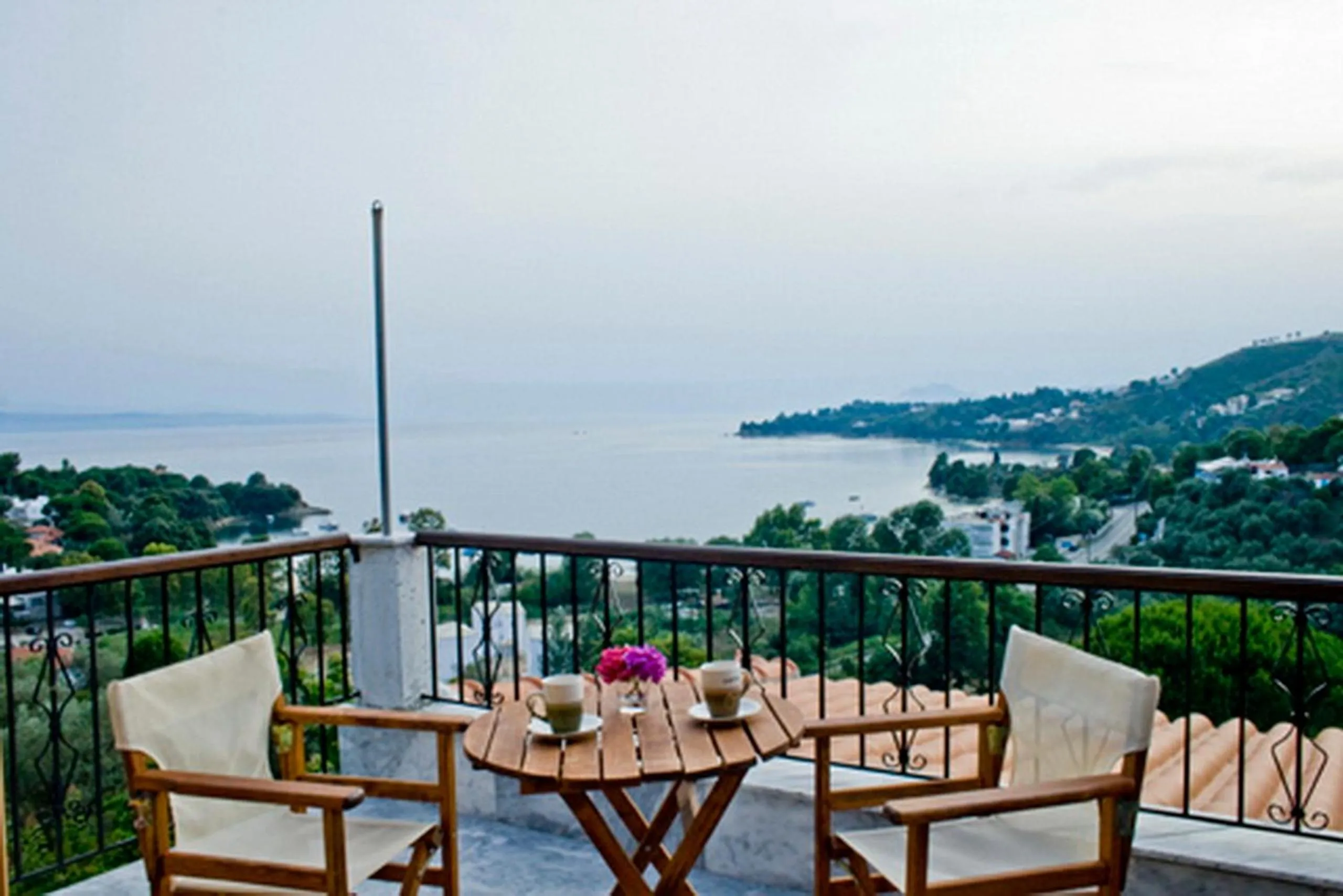 Balcony/Terrace in Villa Kavourakia