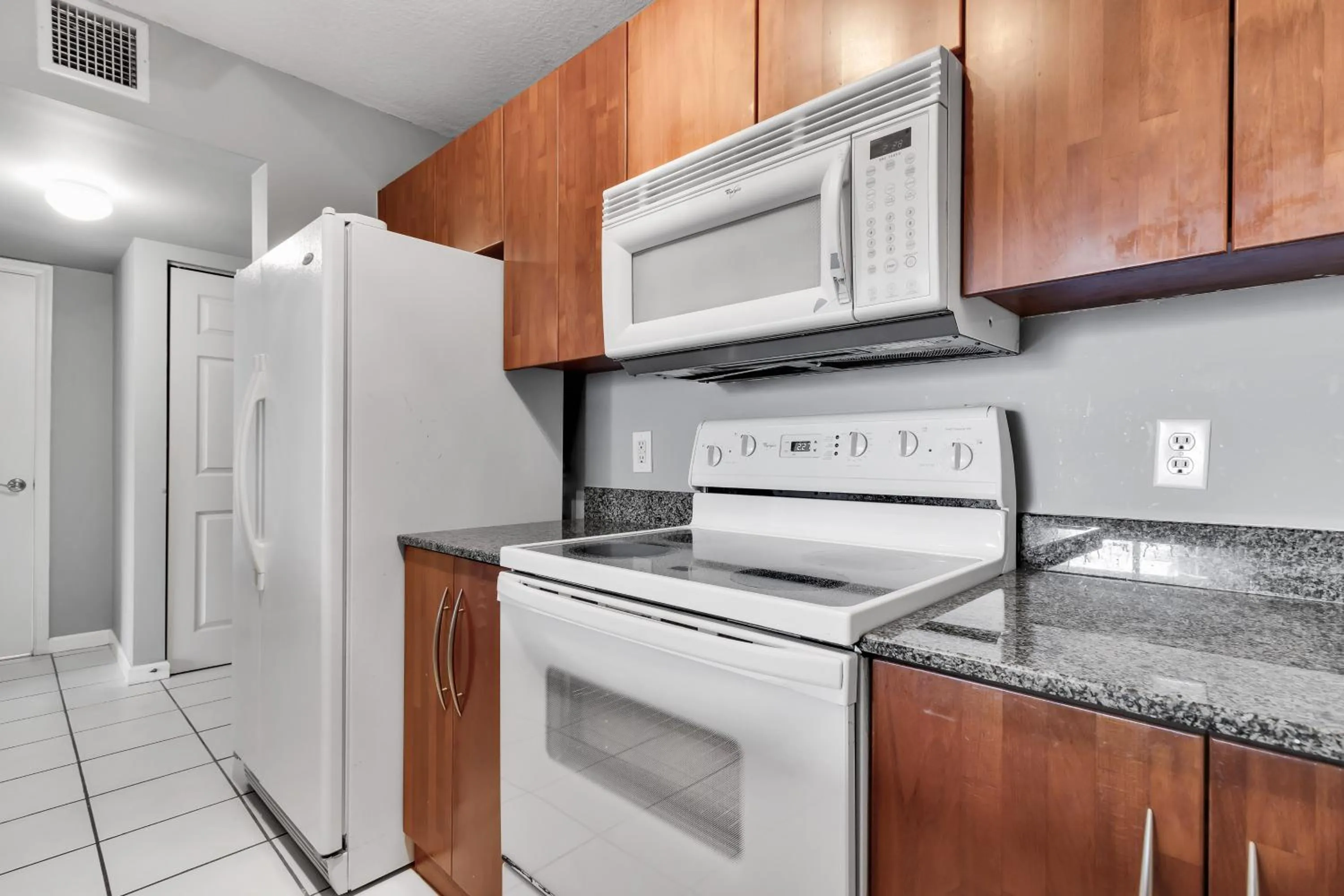 Kitchen or kitchenette in The Club at Brickell Bay Luxury Suites