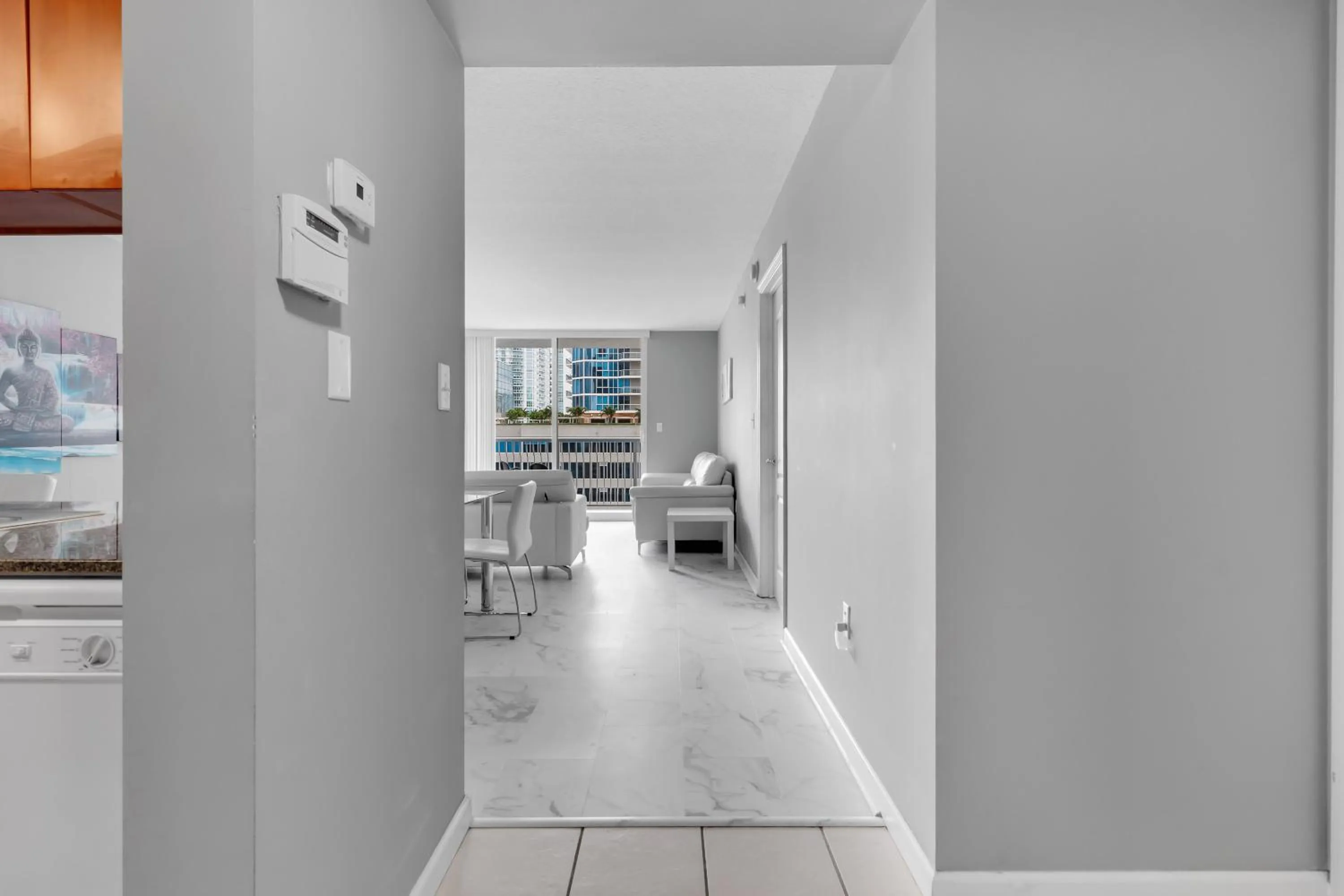 Kitchen or kitchenette in The Club at Brickell Bay Luxury Suites