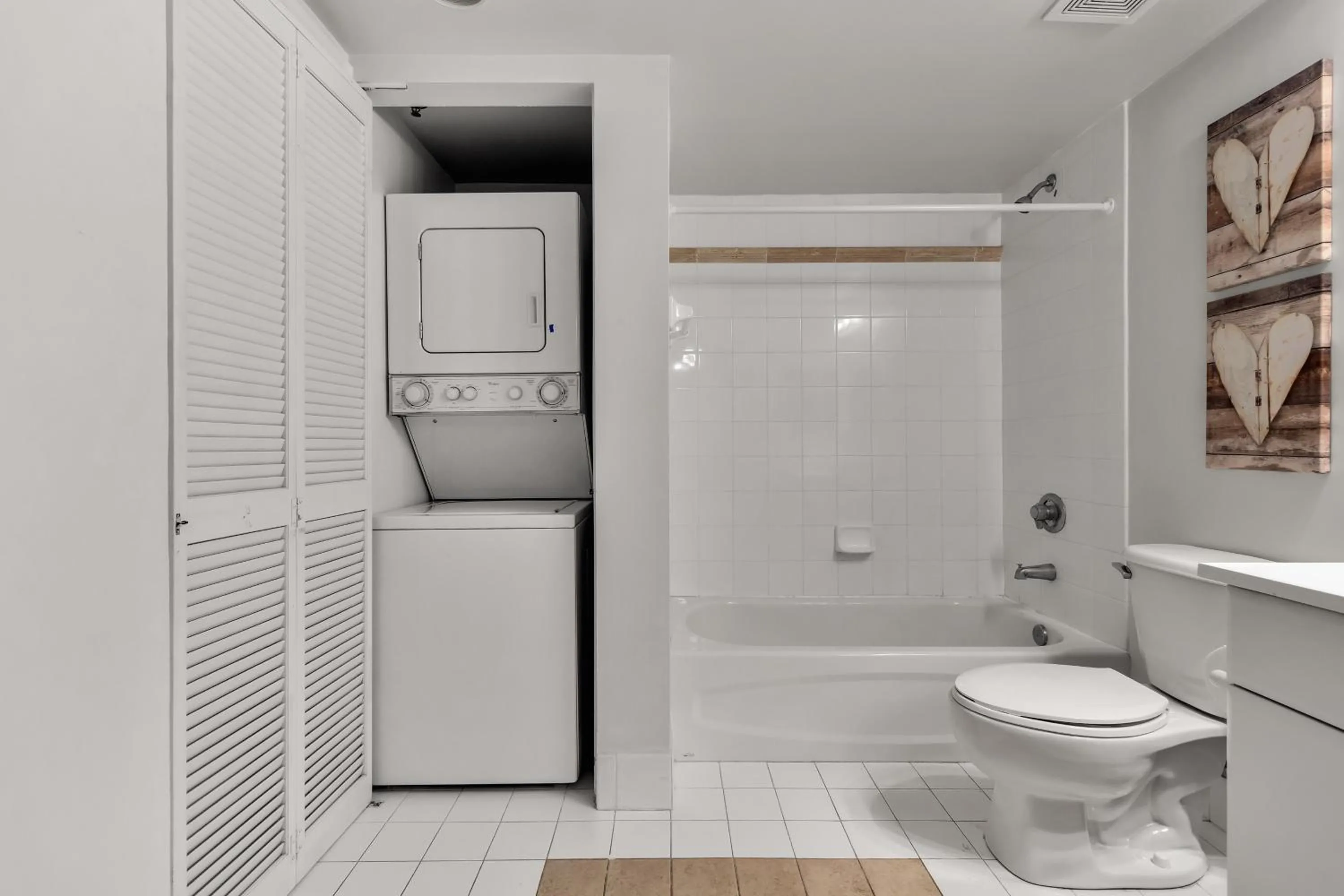Shower in The Club at Brickell Bay Luxury Suites