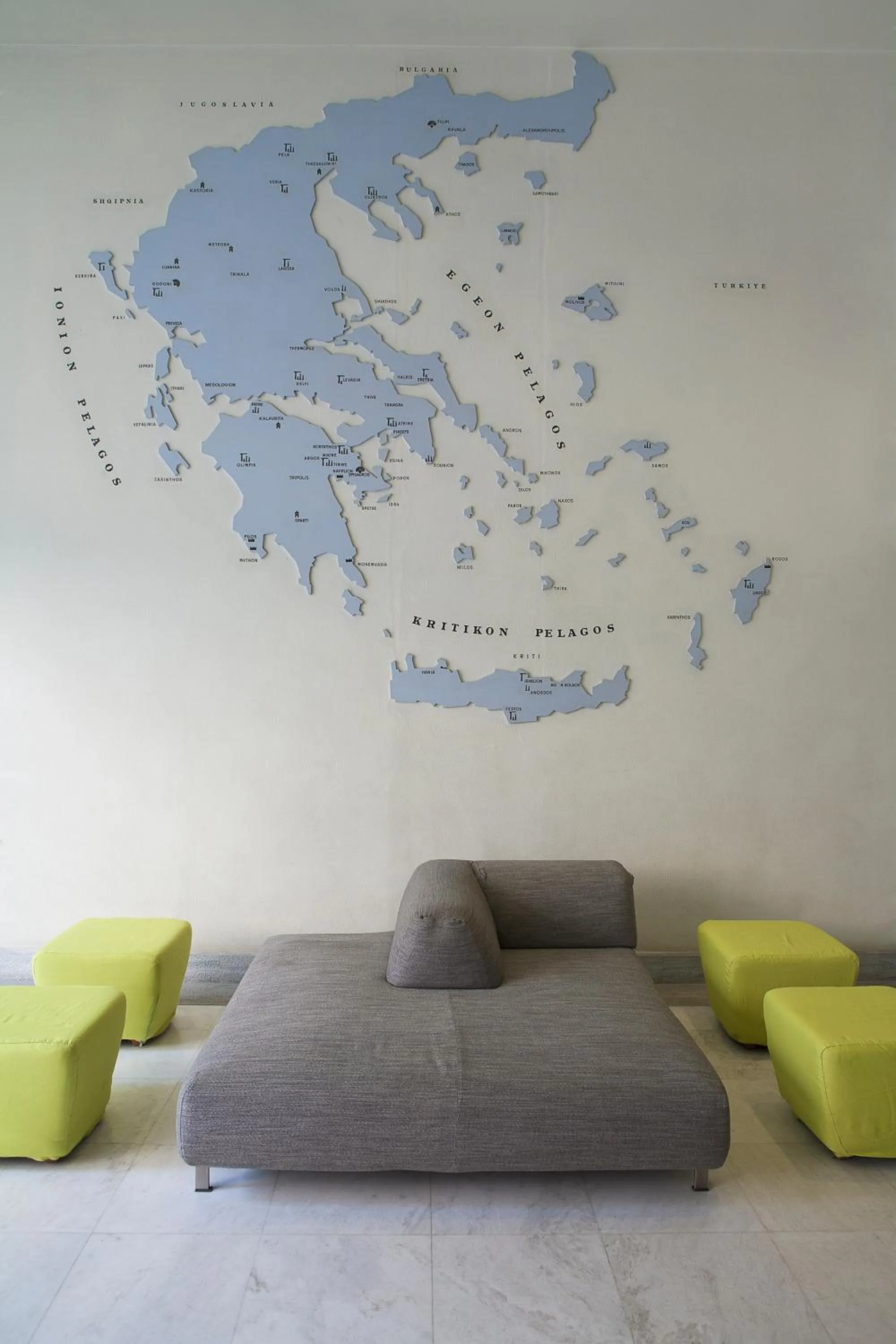 Lobby or reception in Hermes Hotel