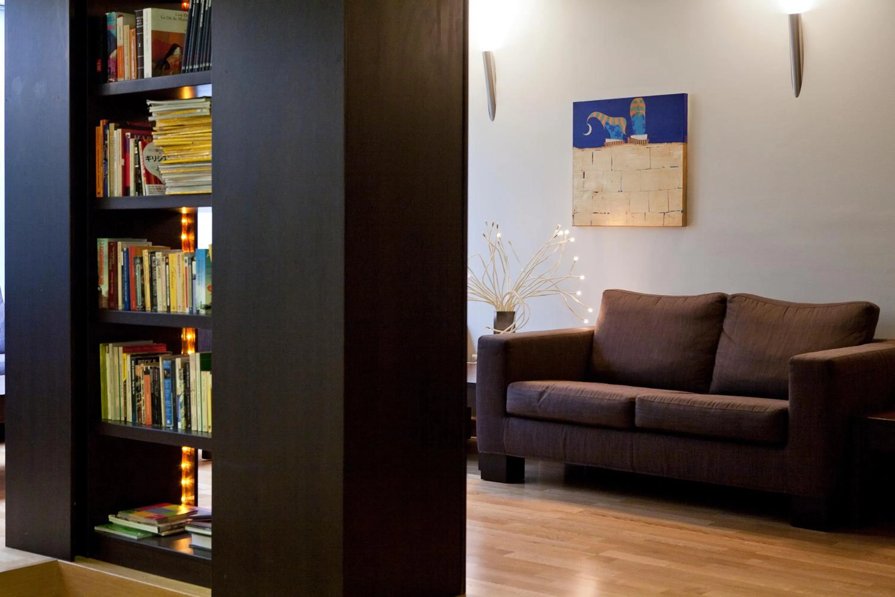 Seating area in Hermes Hotel