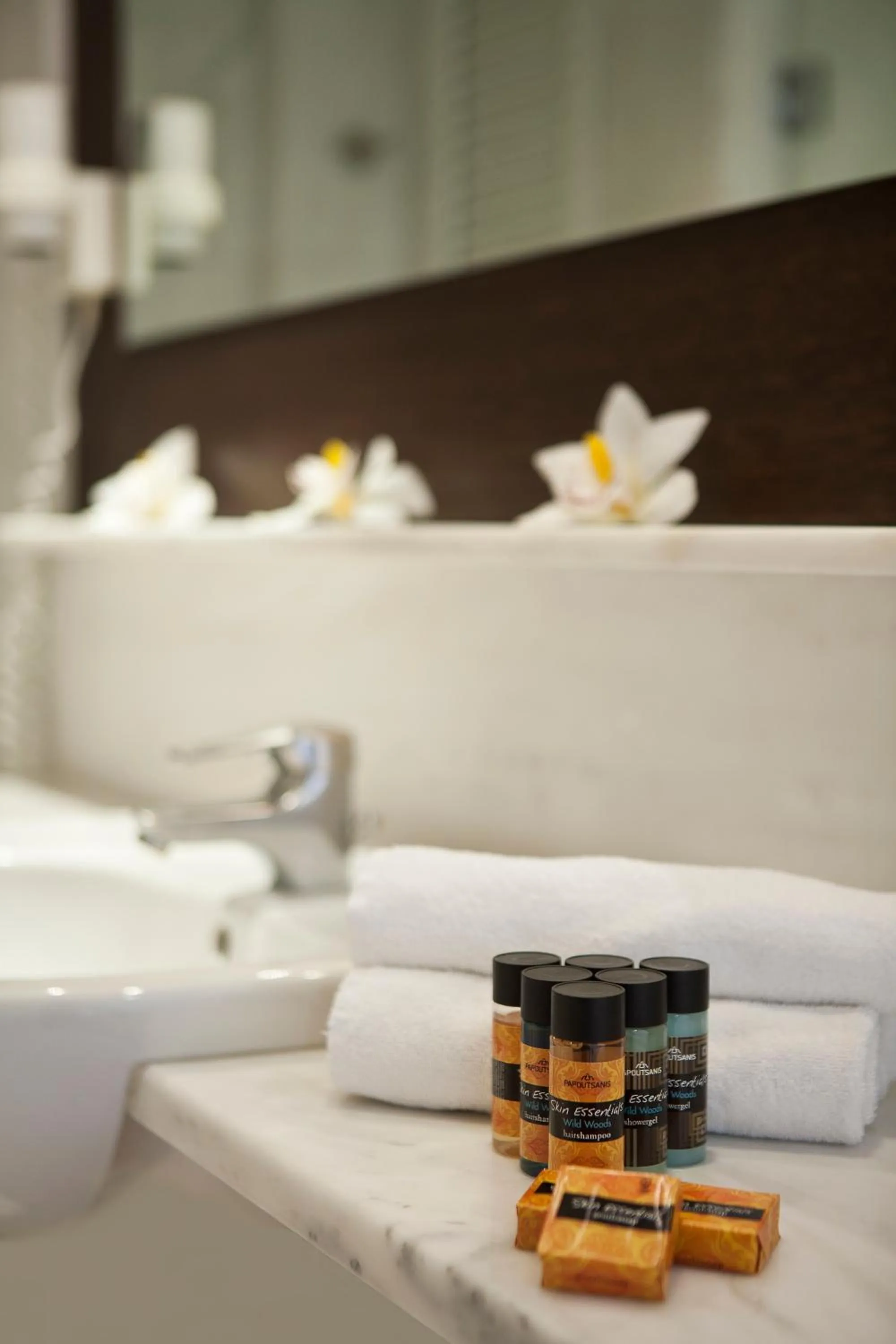 Bathroom in Hermes Hotel