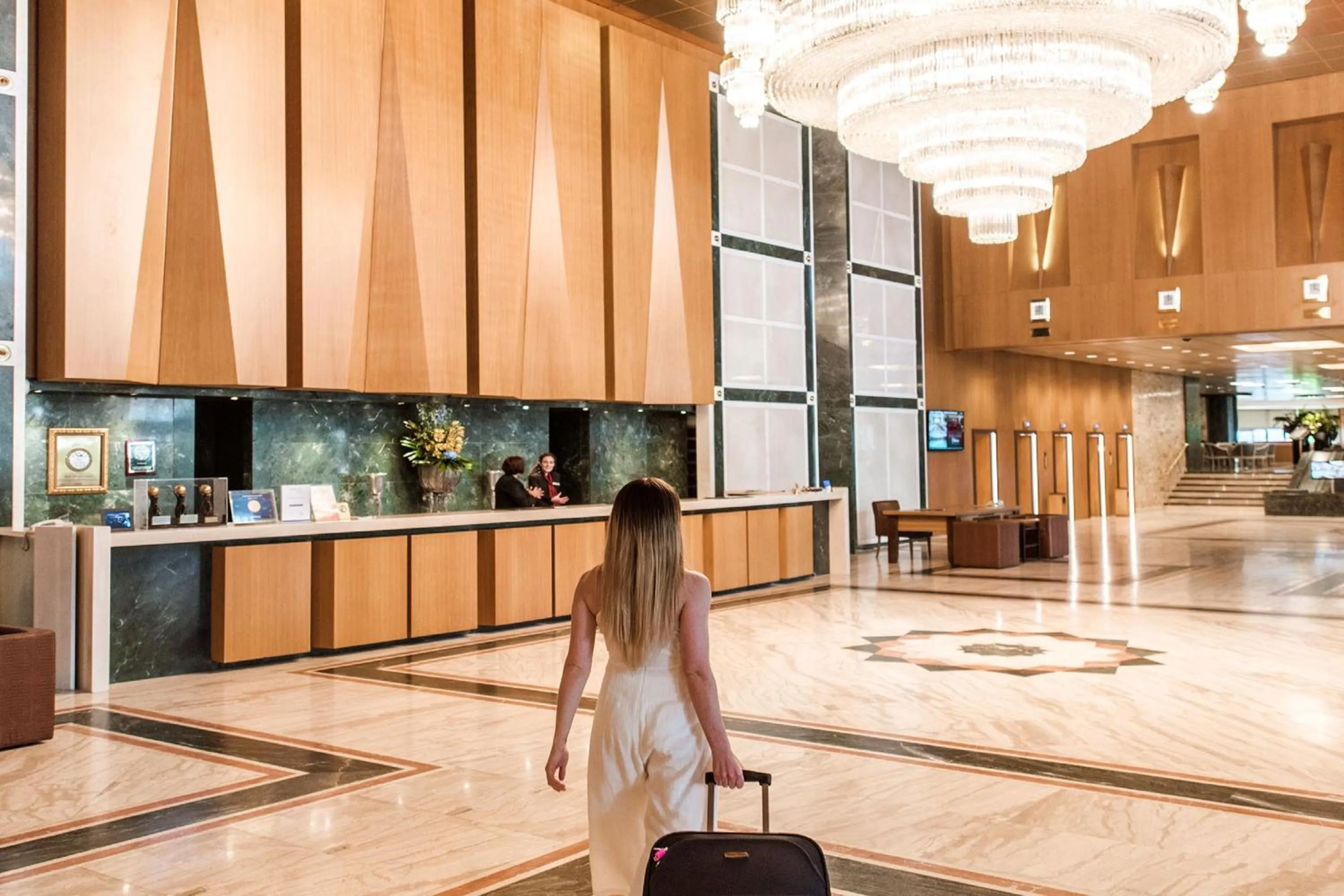 Staff in Divani Caravel