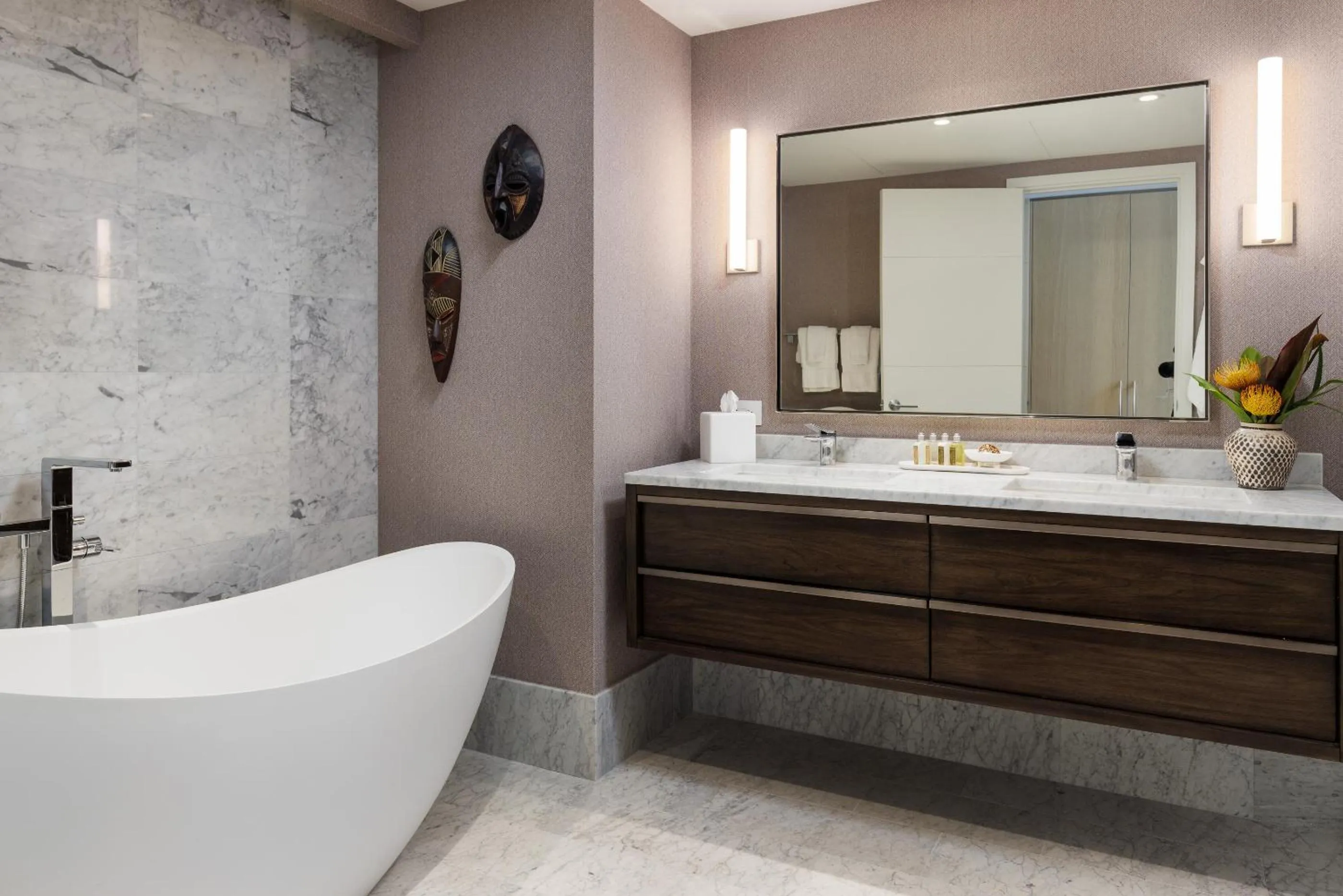 Bathroom in Hapuna Beach Residences Condo - Luxury Redefined - Oceanfront