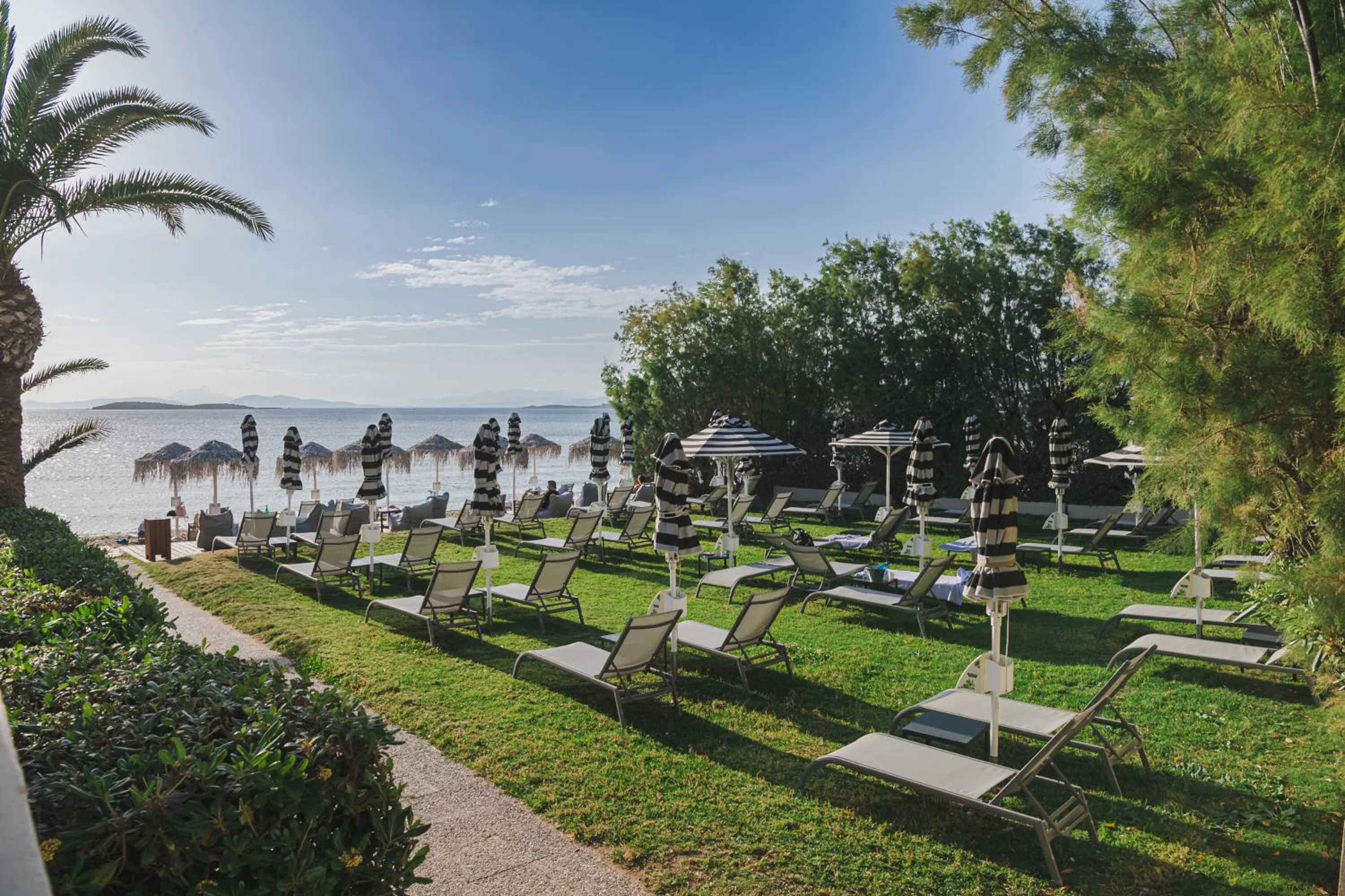 Beach in Divani Apollon Palace & Thalasso