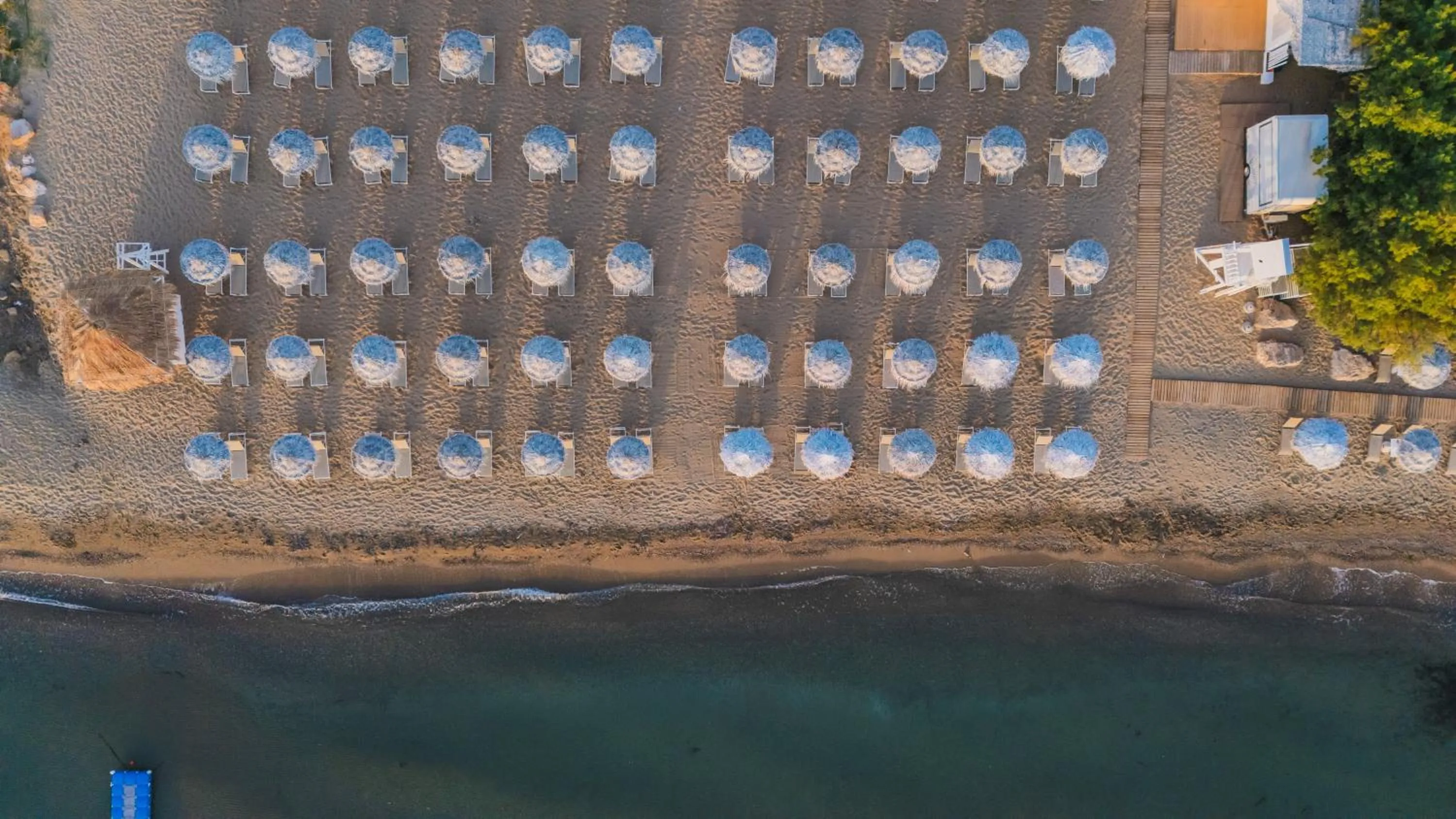 Beach in Divani Apollon Palace & Thalasso