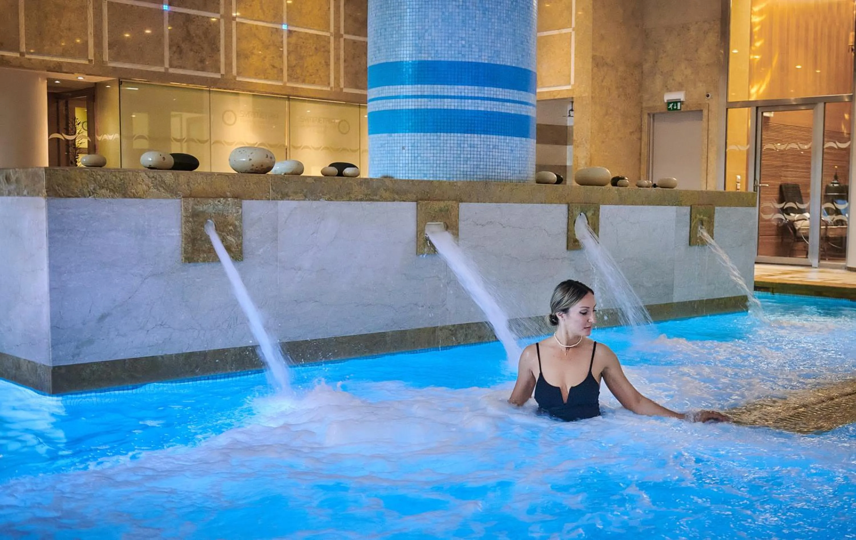 Spa and wellness centre/facilities in Divani Apollon Palace & Thalasso