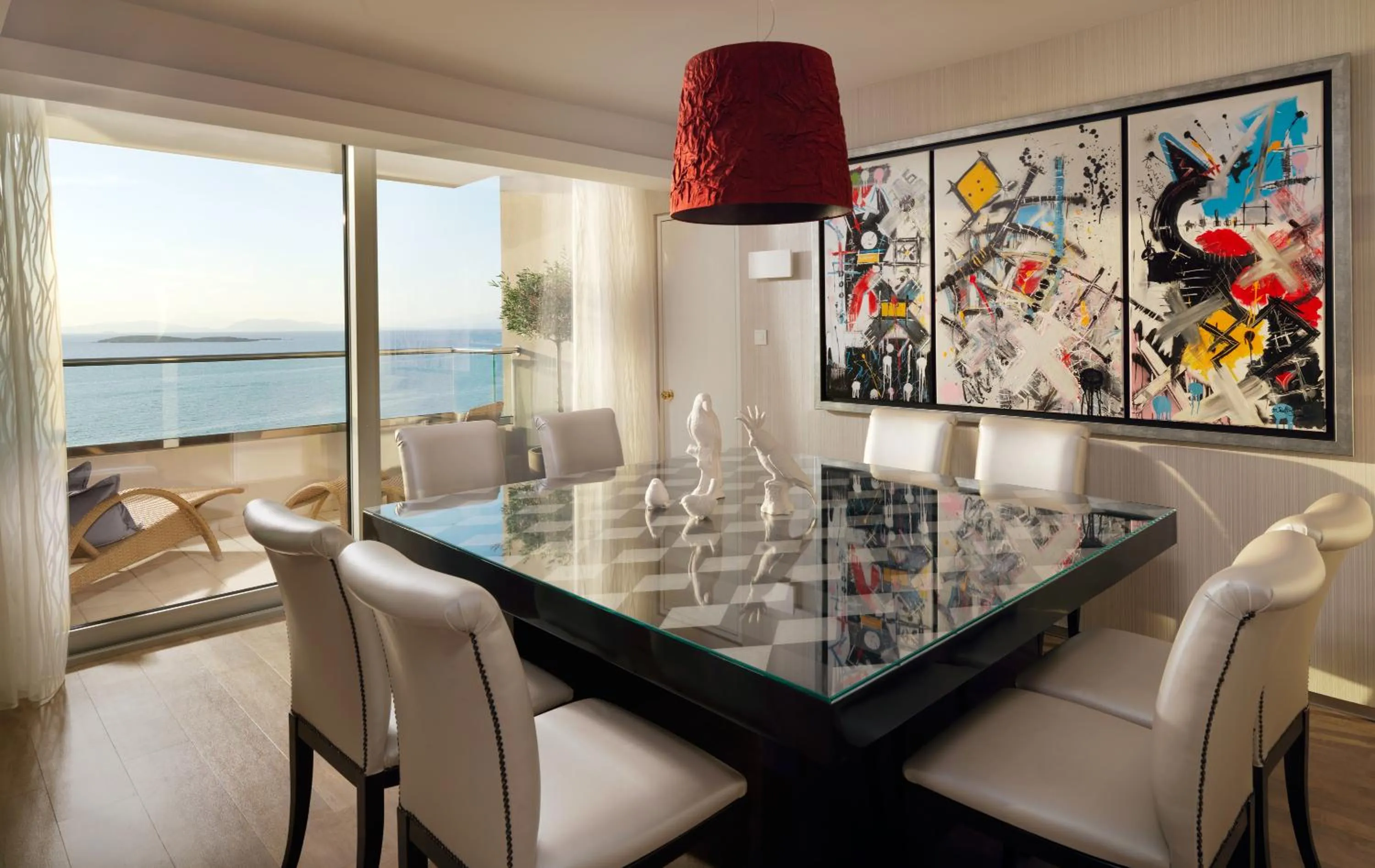 Dining area in Divani Apollon Palace & Thalasso