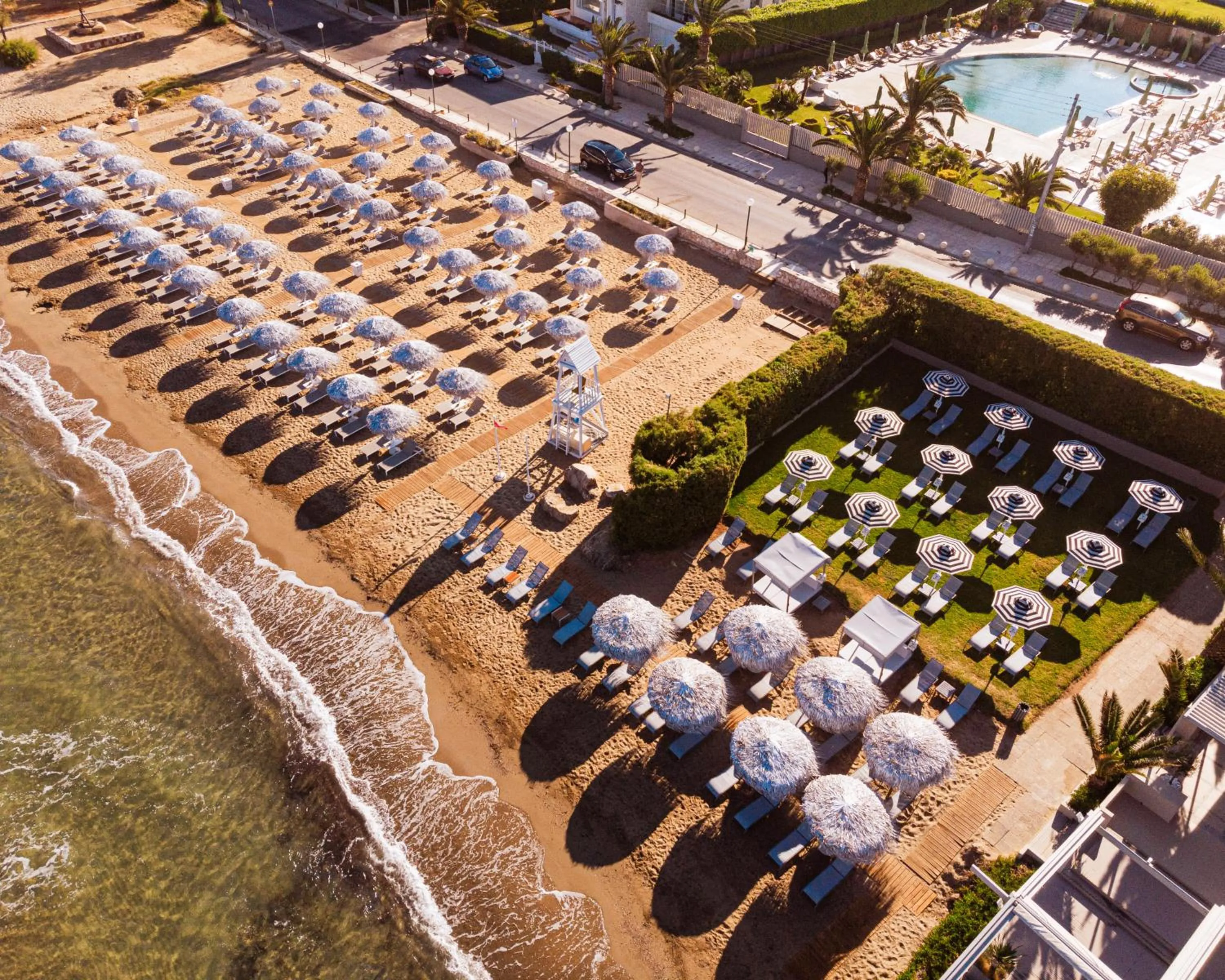 Beach in Divani Apollon Palace & Thalasso