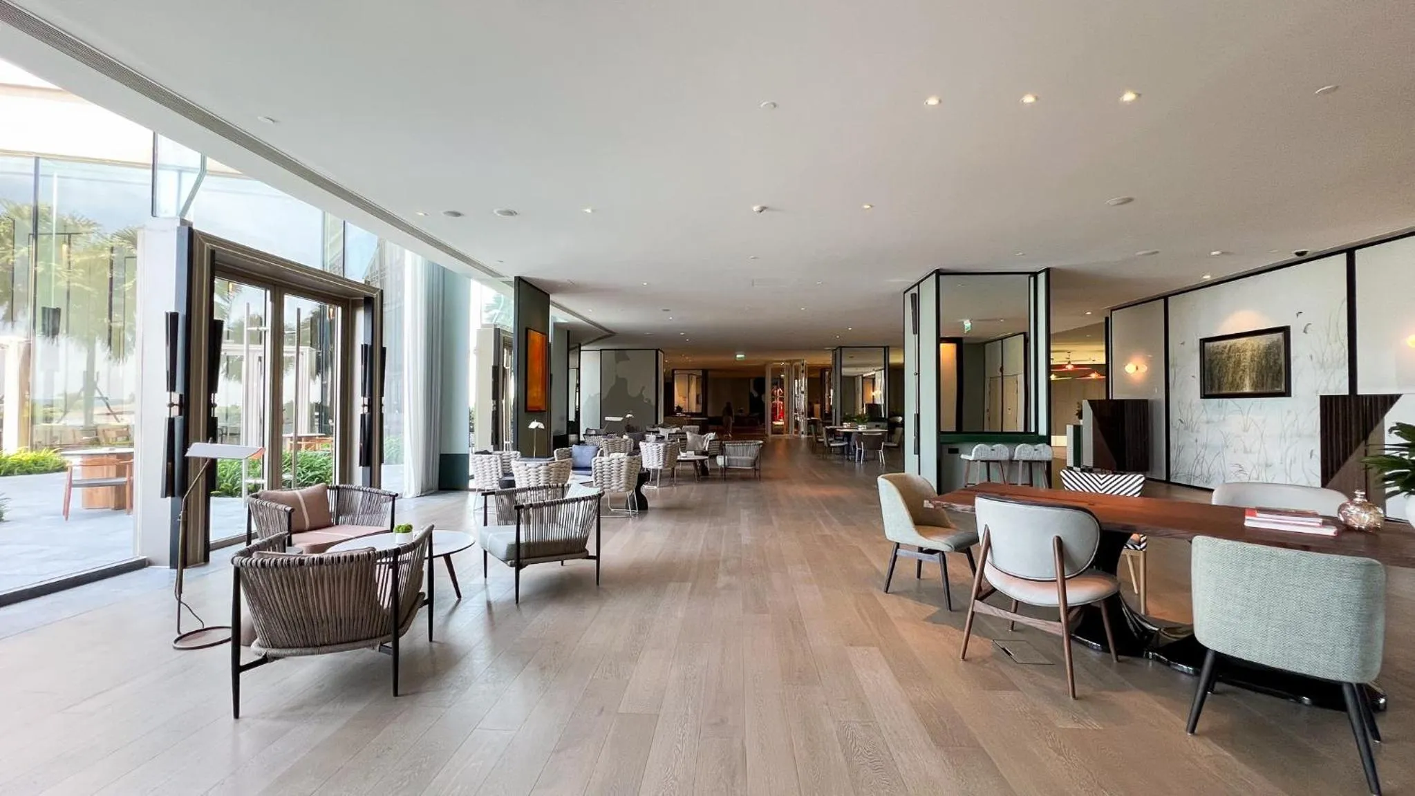 Seating area in New World Hoiana Beach Resort