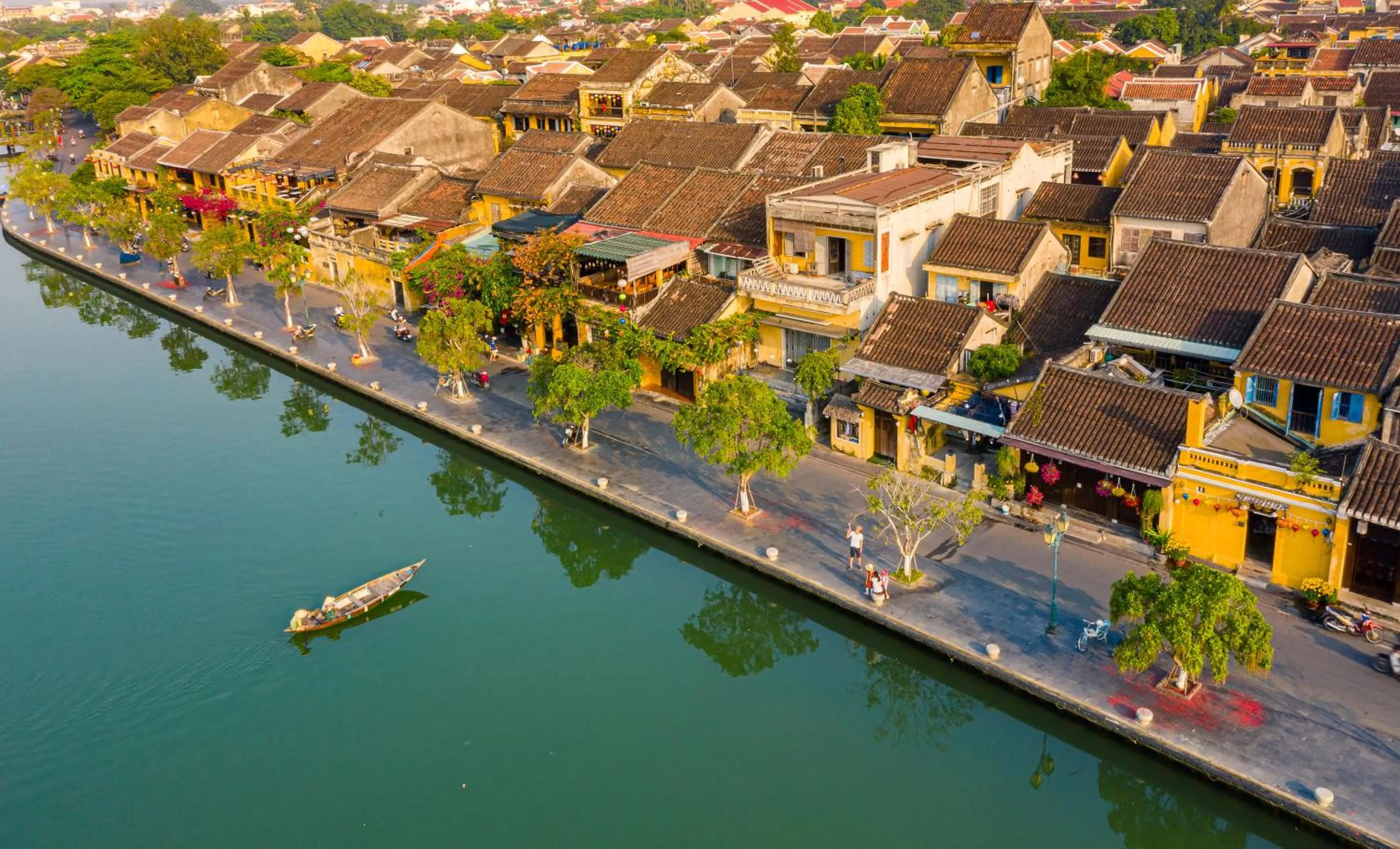 Natural landscape in New World Hoiana Beach Resort