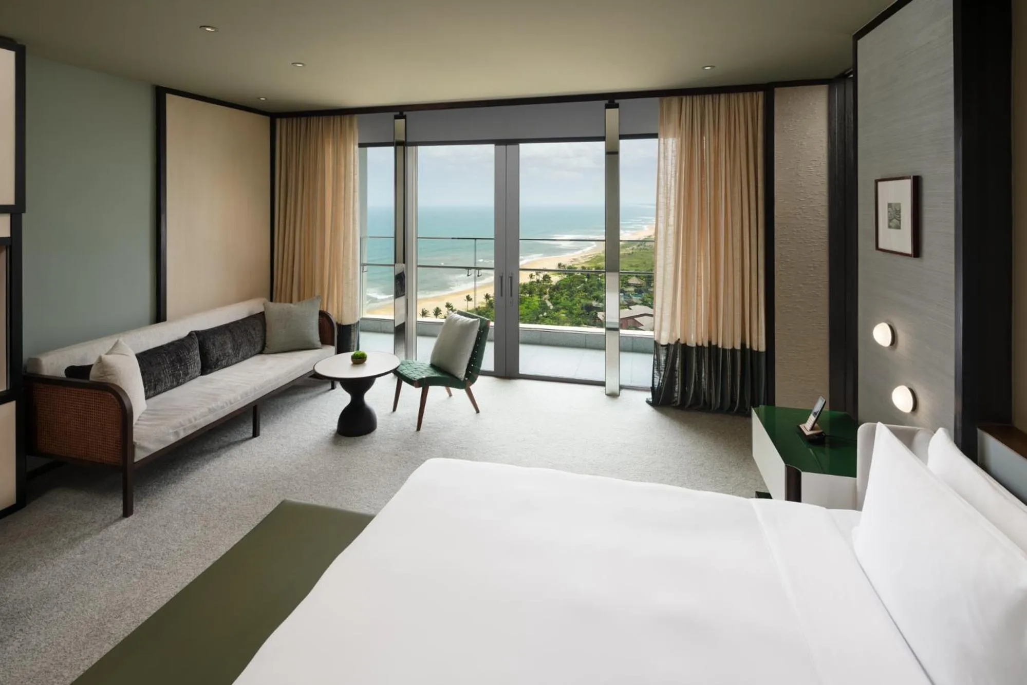 Bedroom, Bed in New World Hoiana Beach Resort